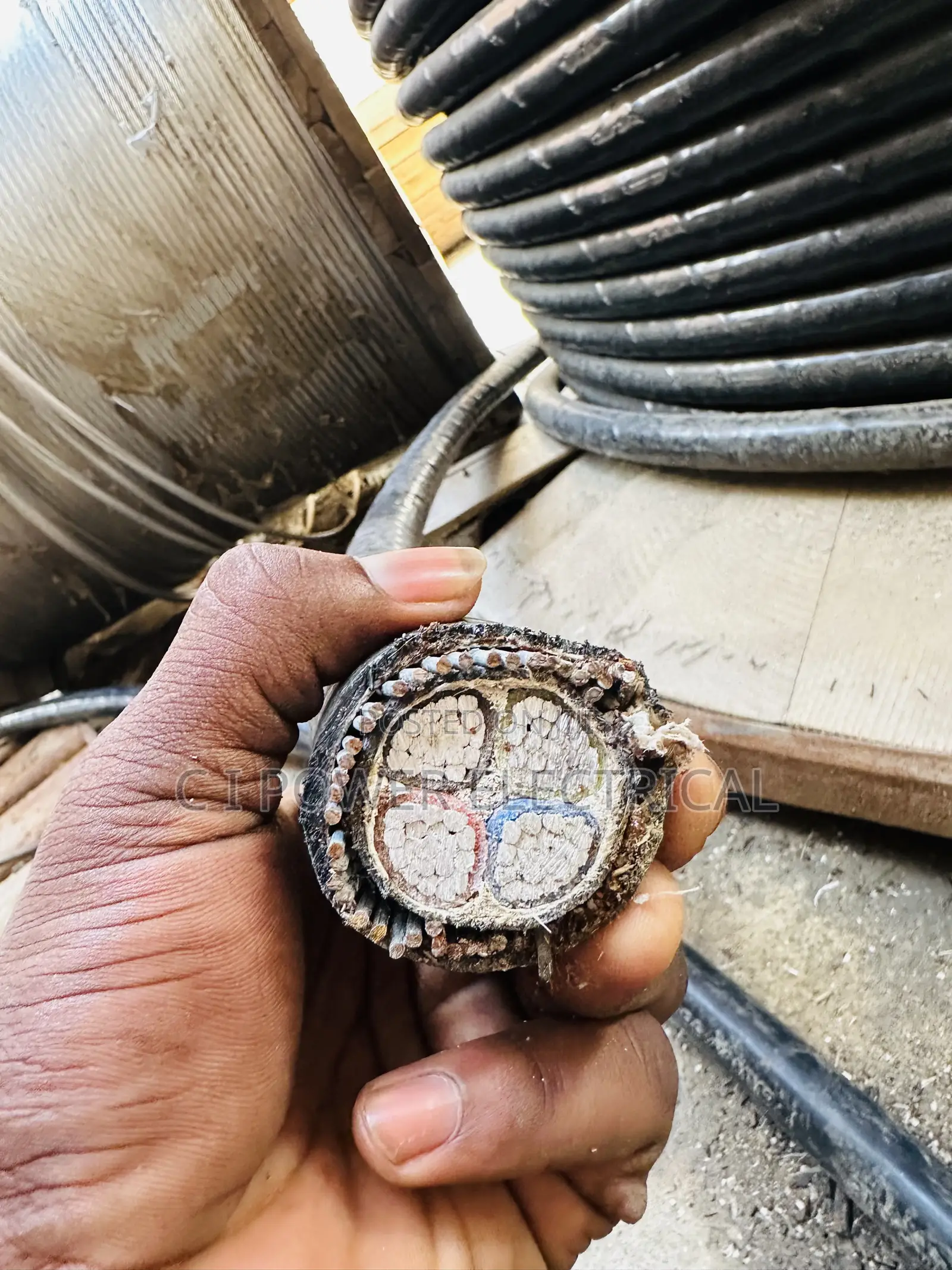 70mm 4 Core Aluminum Armored Cable