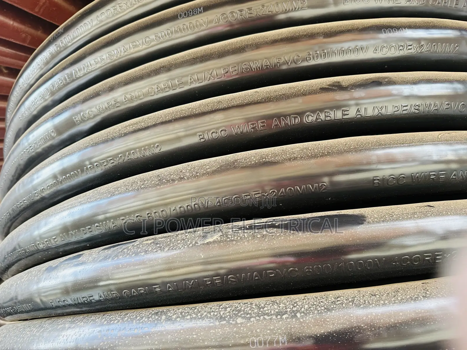 240mm 4 Core Aluminum Armored Cable