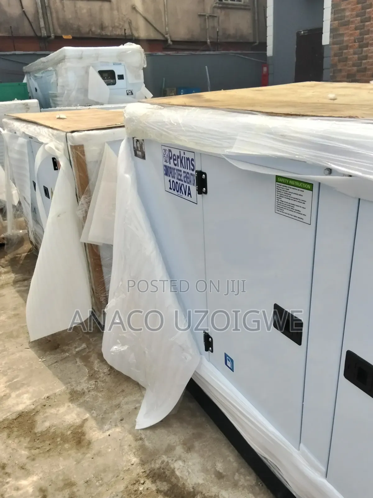 100 kVA Perkins Generator Made in UK