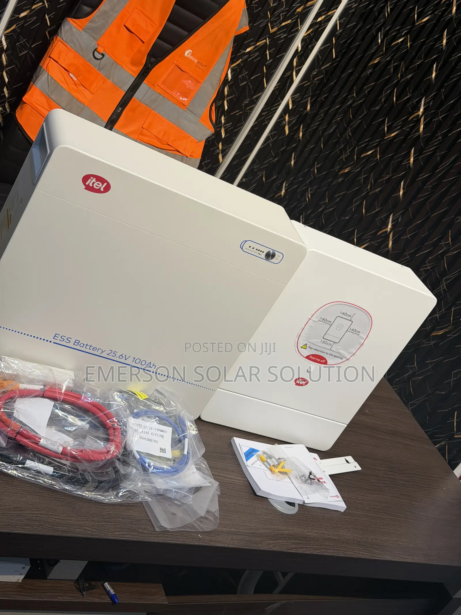 Itel 3kva 24v Hybrid Inverter Paired With Itel 2.5kwh 24v
