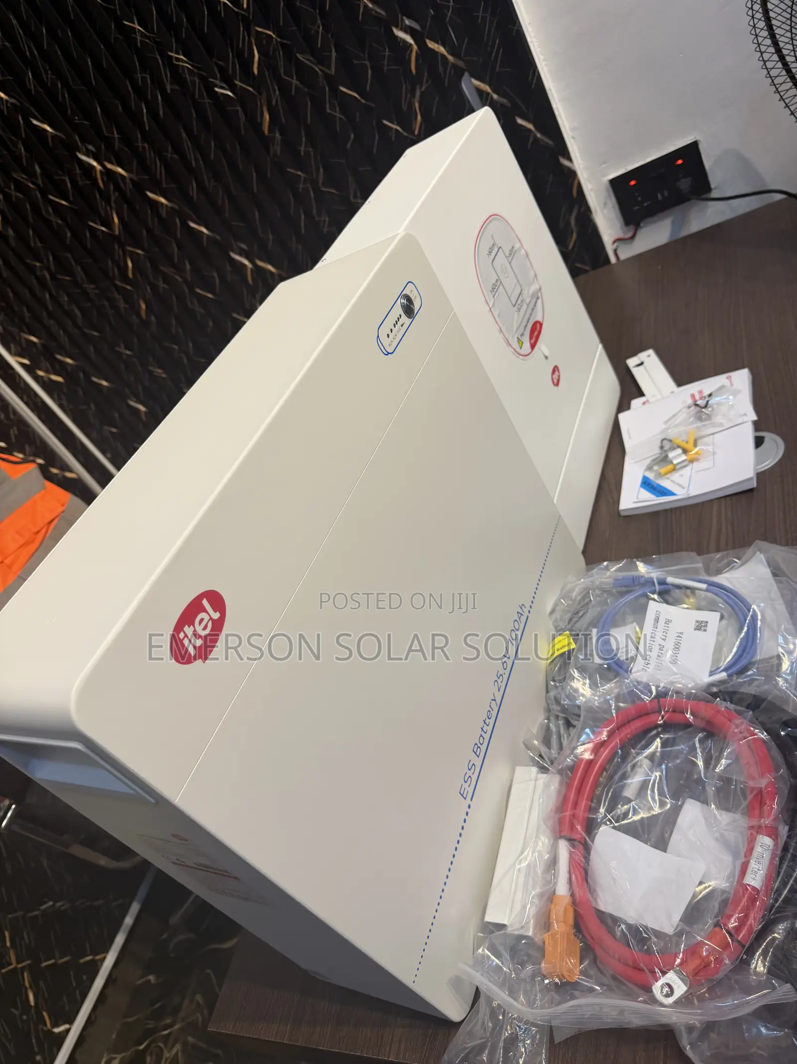 Itel 3kva 24v and 2.5kwh 24 Lithium Battery