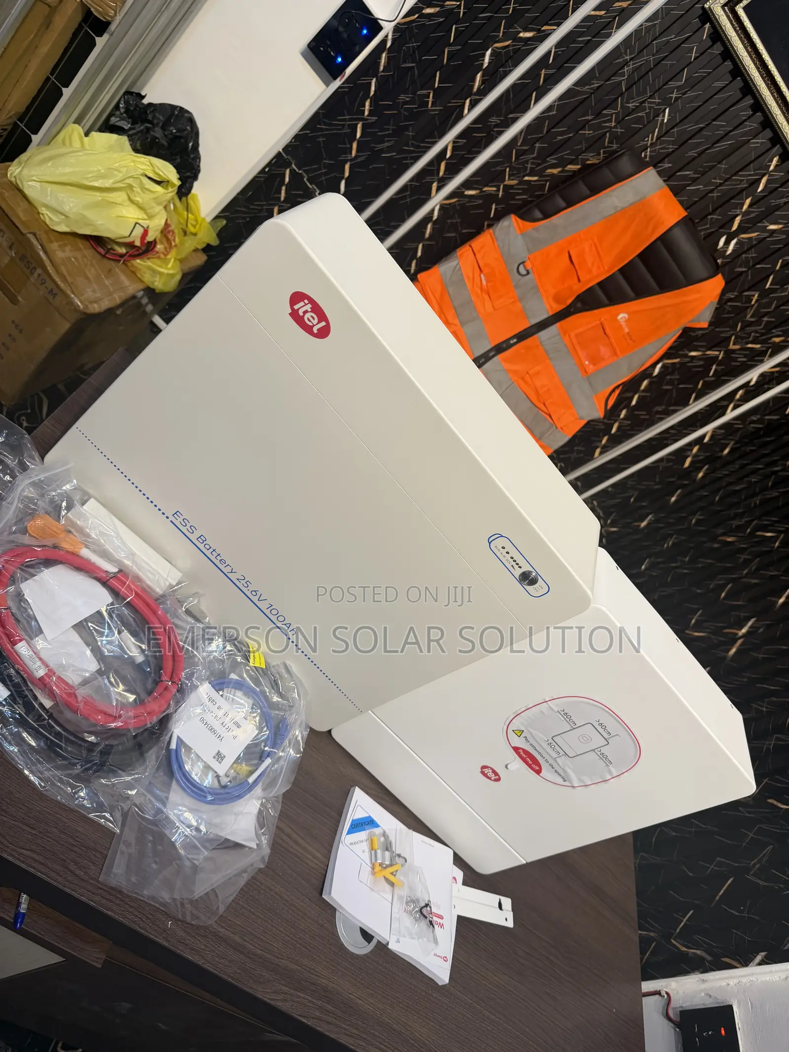 Itel 2.5kwh Lithium Paired With 3kva Hybrid Inverter 24 Installation
