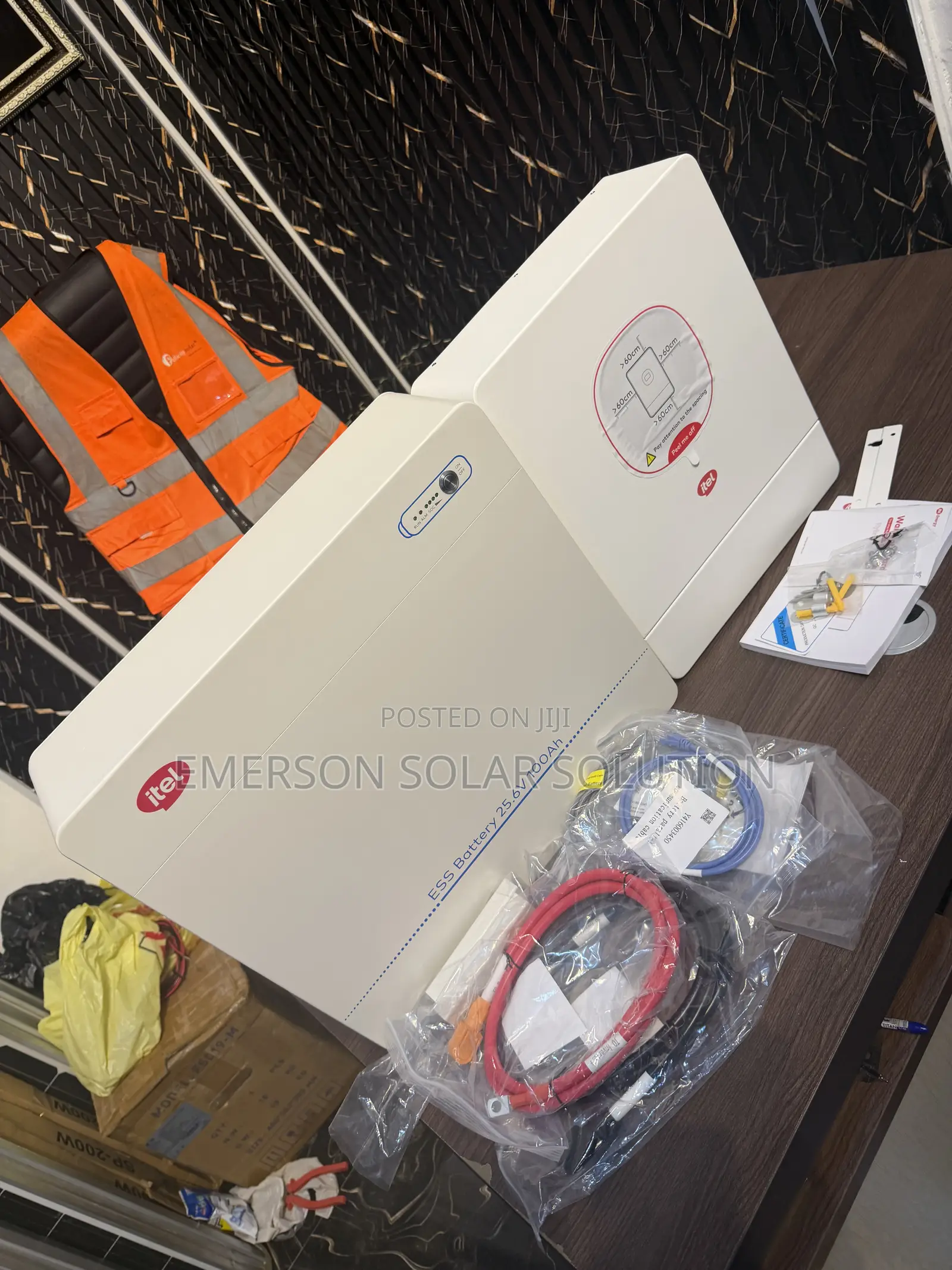 Itel 2.5kwh Lithium Paired With 3kva Hybrid Inverter 24 Installation