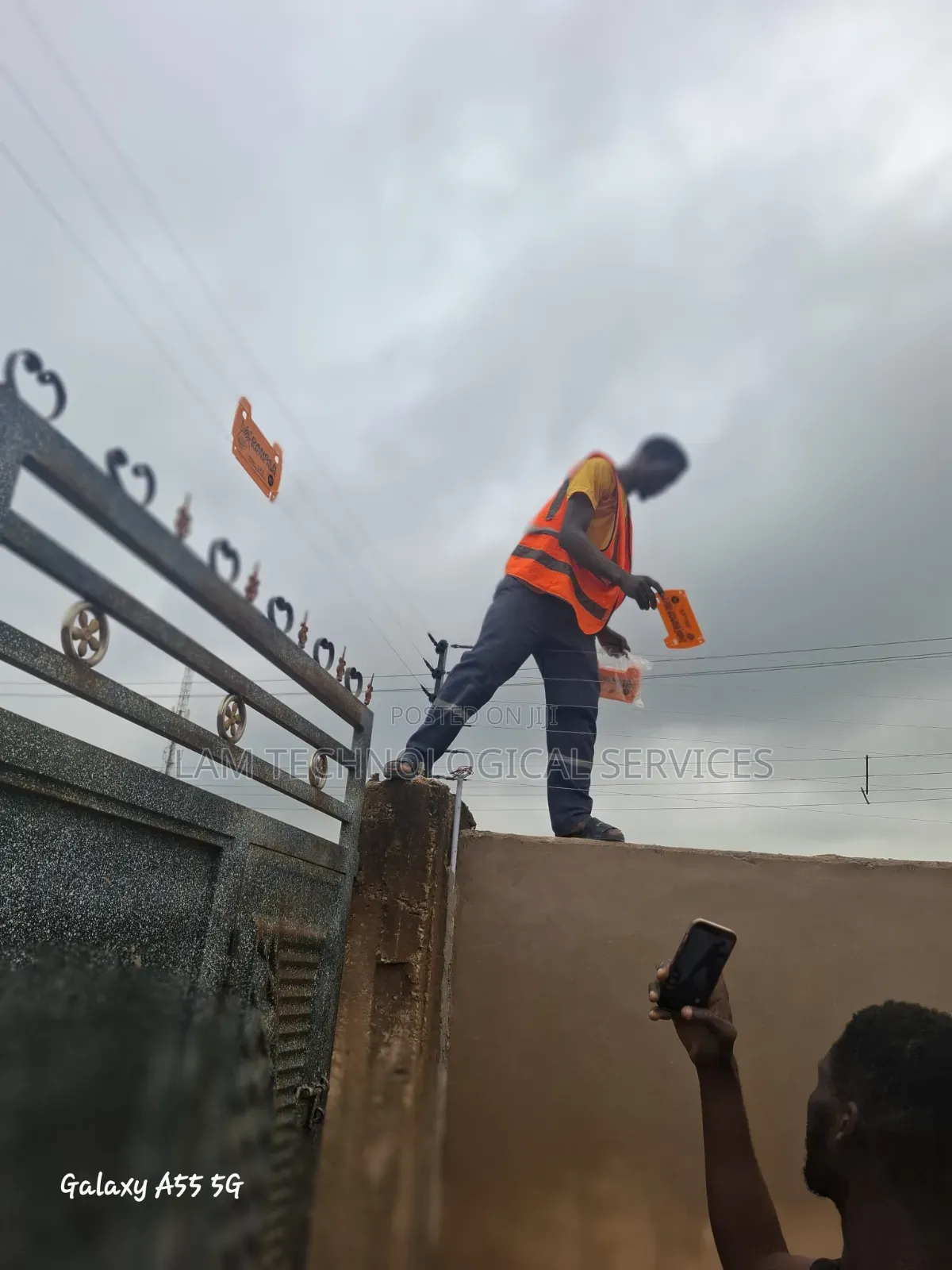 Visible Security Is One of the Strongest Deterrents. Electric Fence