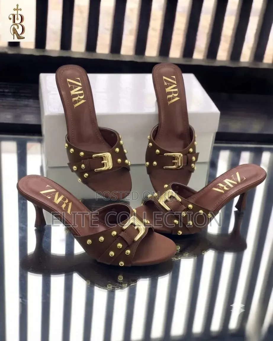Quality ZARA Low Heel Size:37_42 Available in 3 Colors