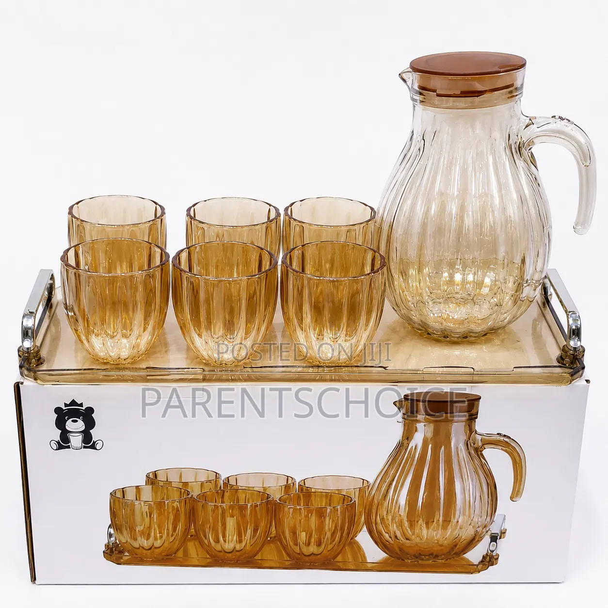 Luxury Diamond Decanter Set – 7 Pieces B