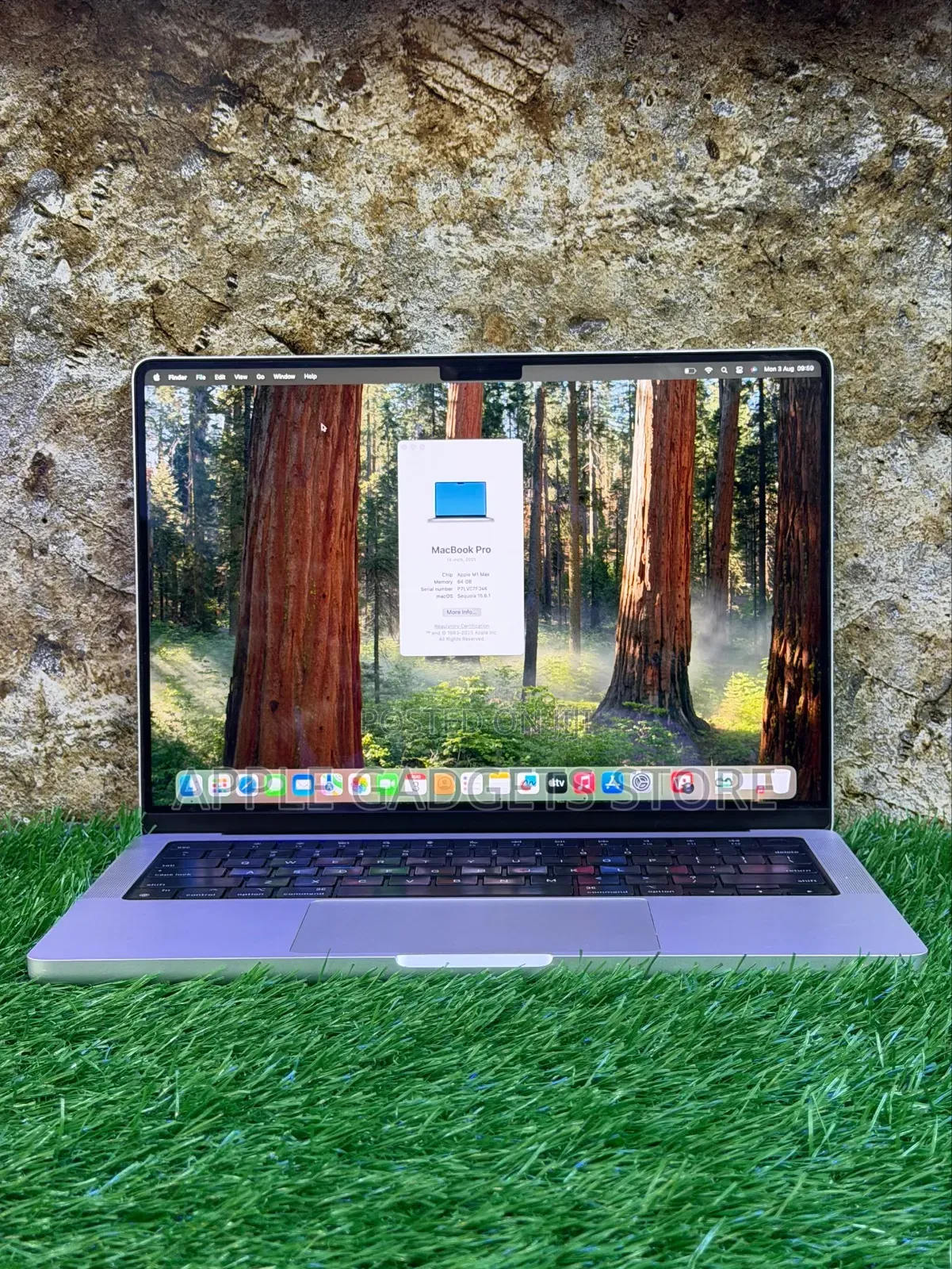 Laptop Apple MacBook Pro 2021 M1 64GB SSD 1T