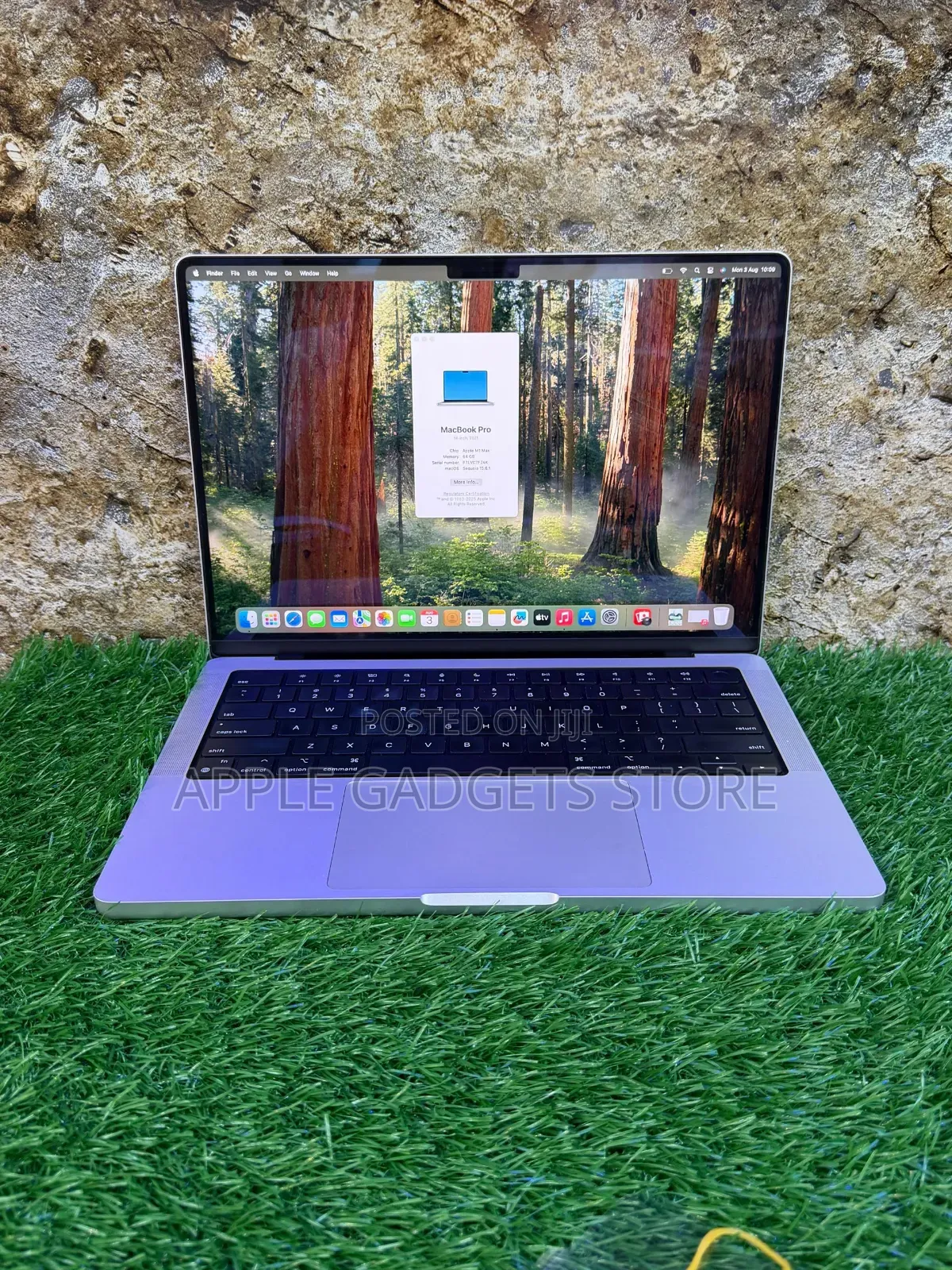 Laptop Apple MacBook Pro 2021 M1 64GB SSD 1T