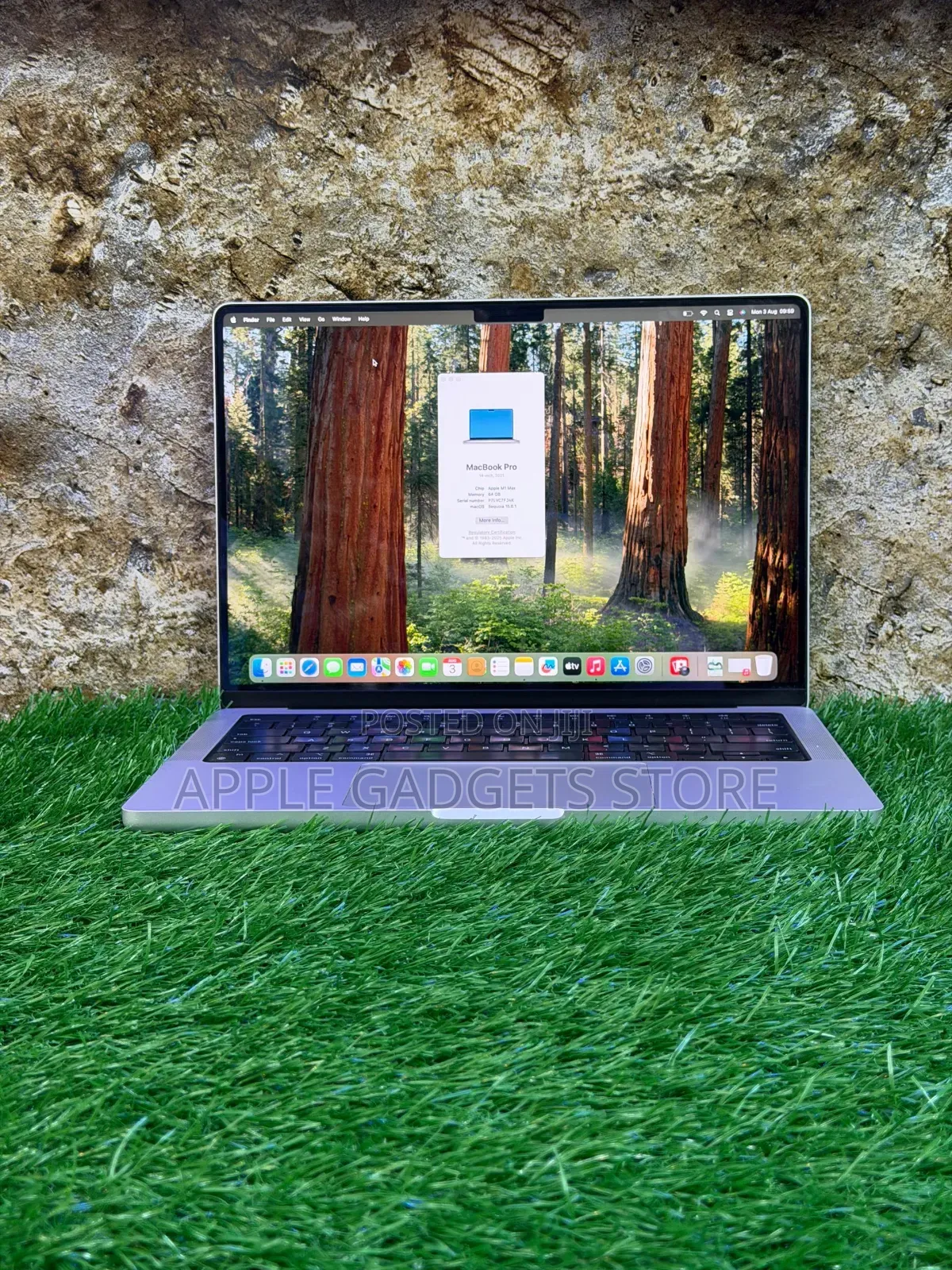 Laptop Apple MacBook Pro 2021 M1 64GB SSD 1T