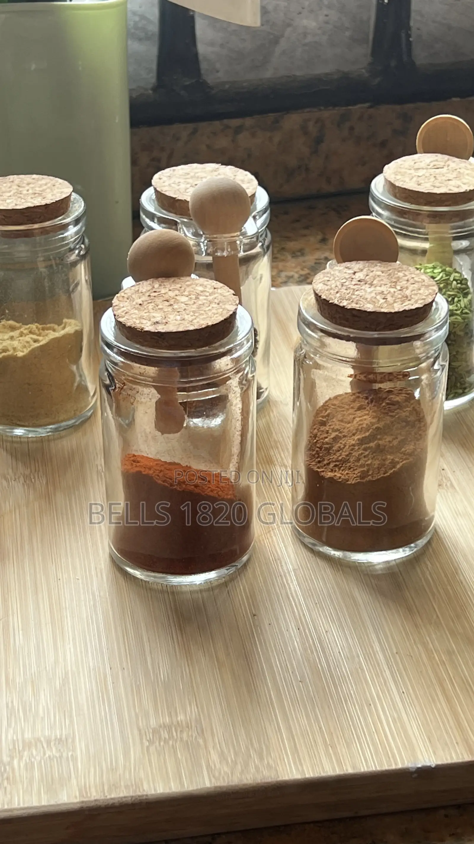 Glass Spice Bottle