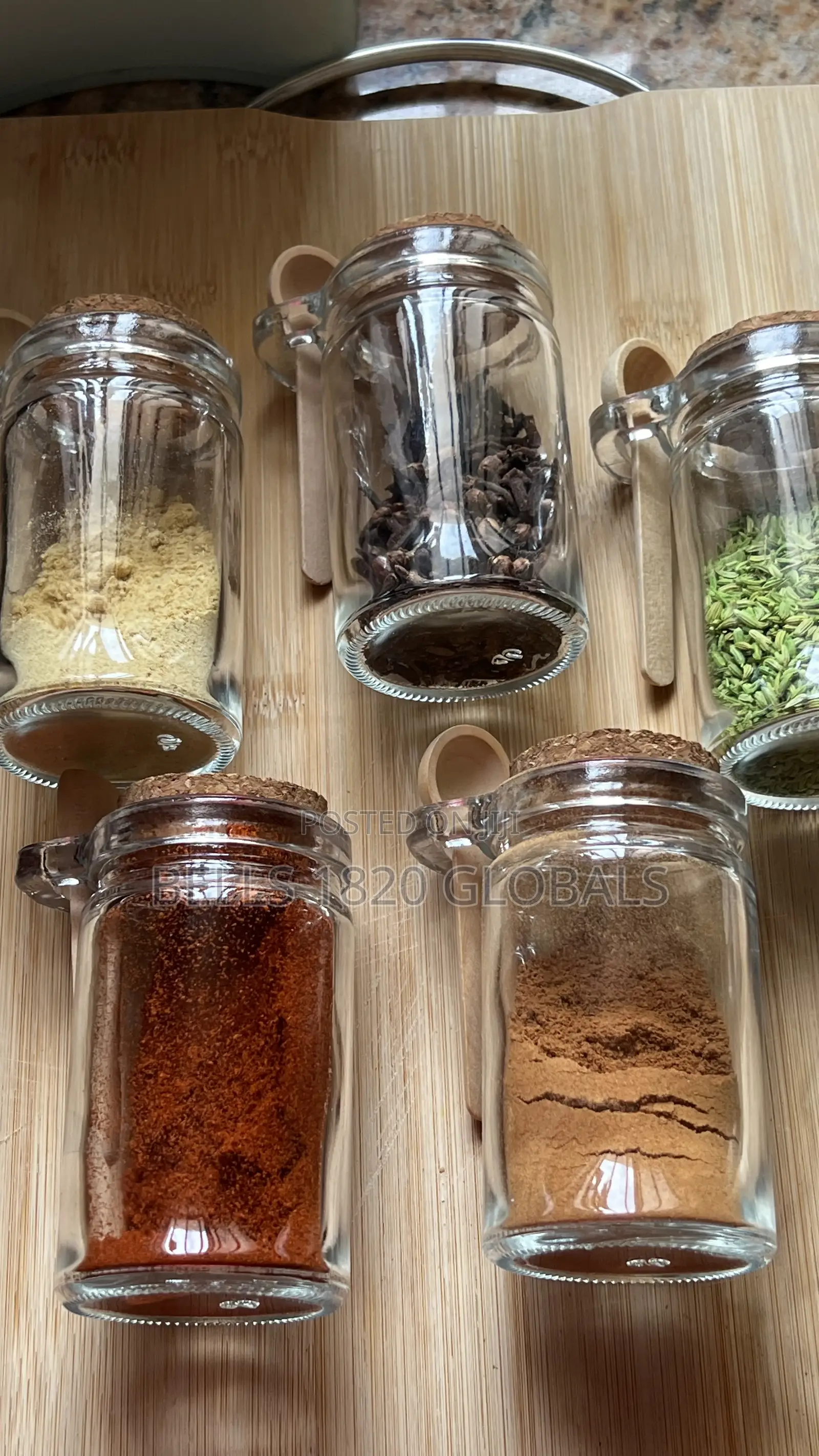 Glass Spice Bottle