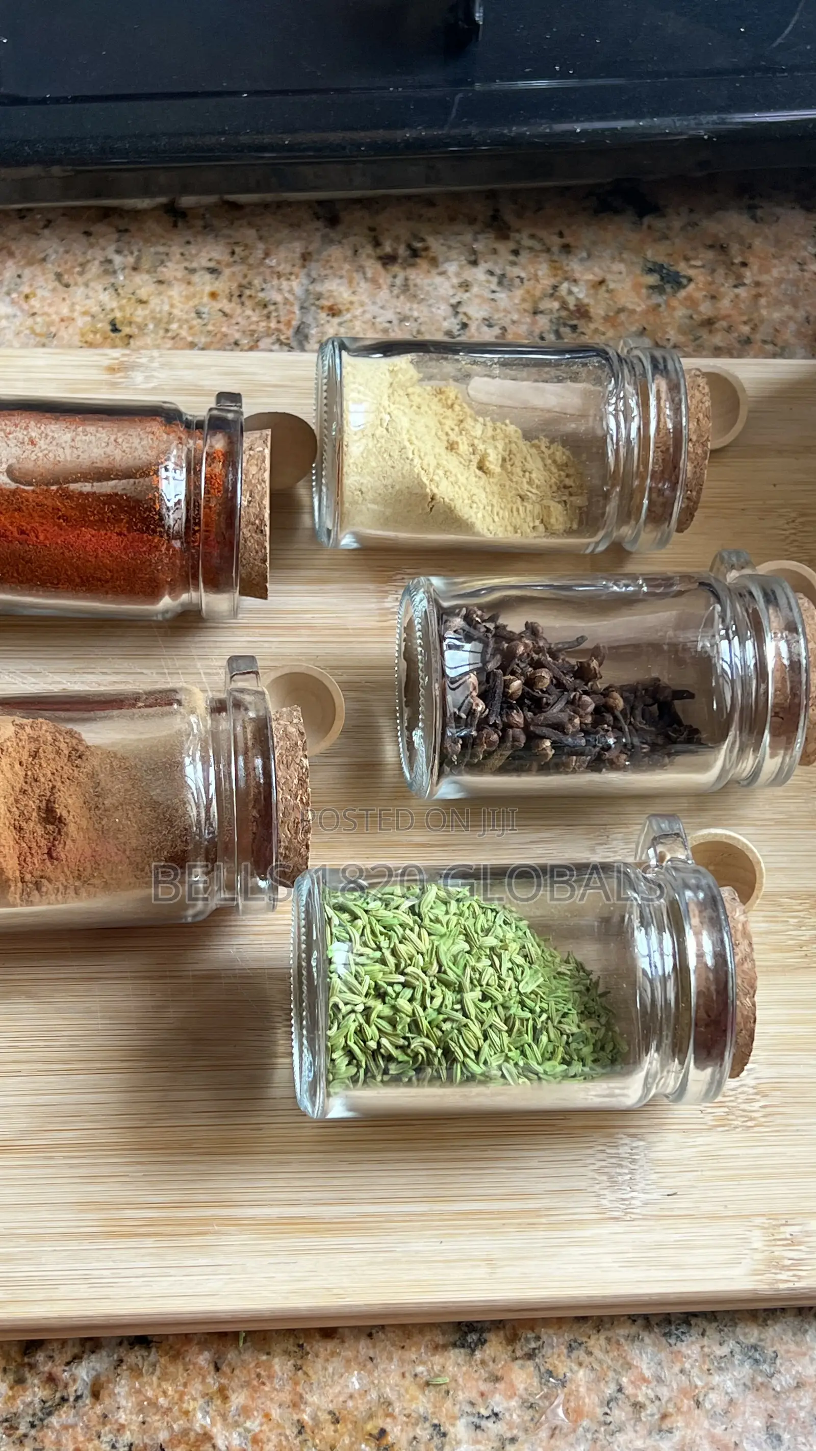 Glass Spice Bottle