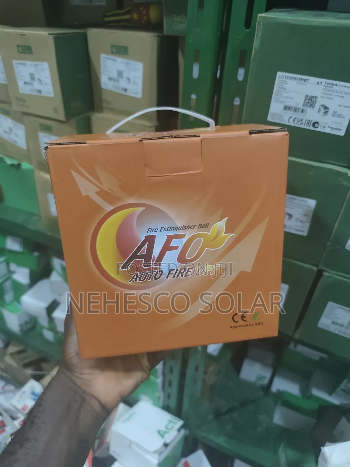 AFO Fire Extinguisher Ball – 24/7 Fire Protection