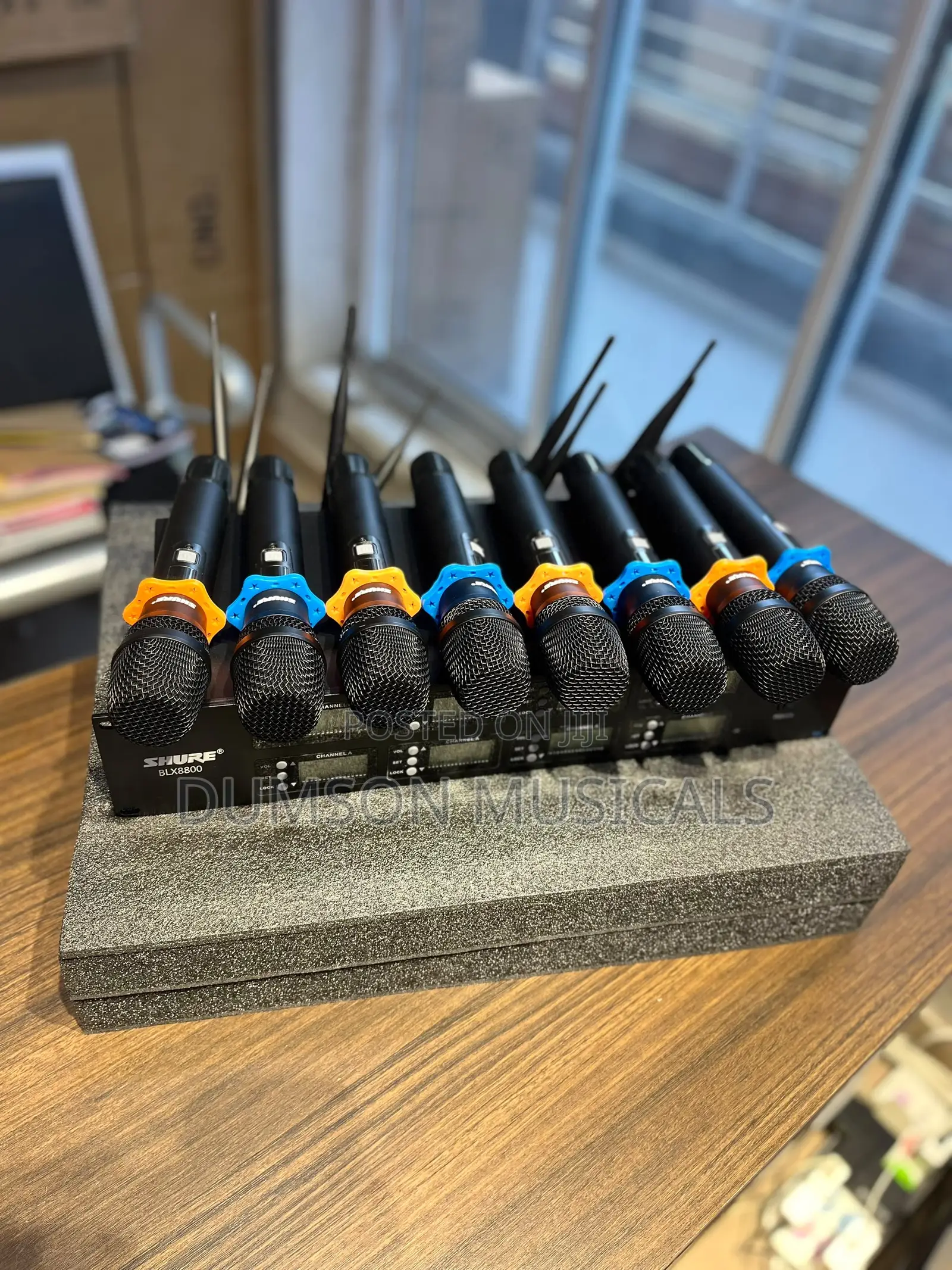 8in1 Shure Wireless Microphone System
