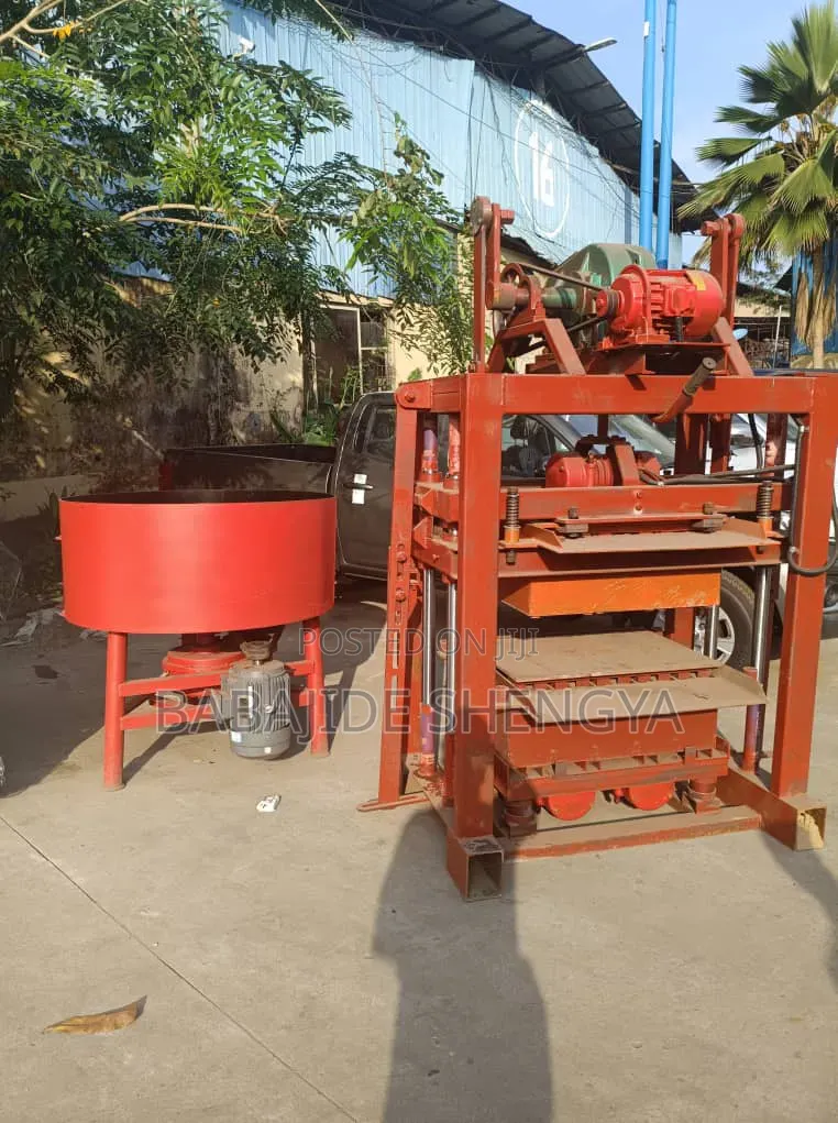 QTJ 4-40b Block Moulding Machine
