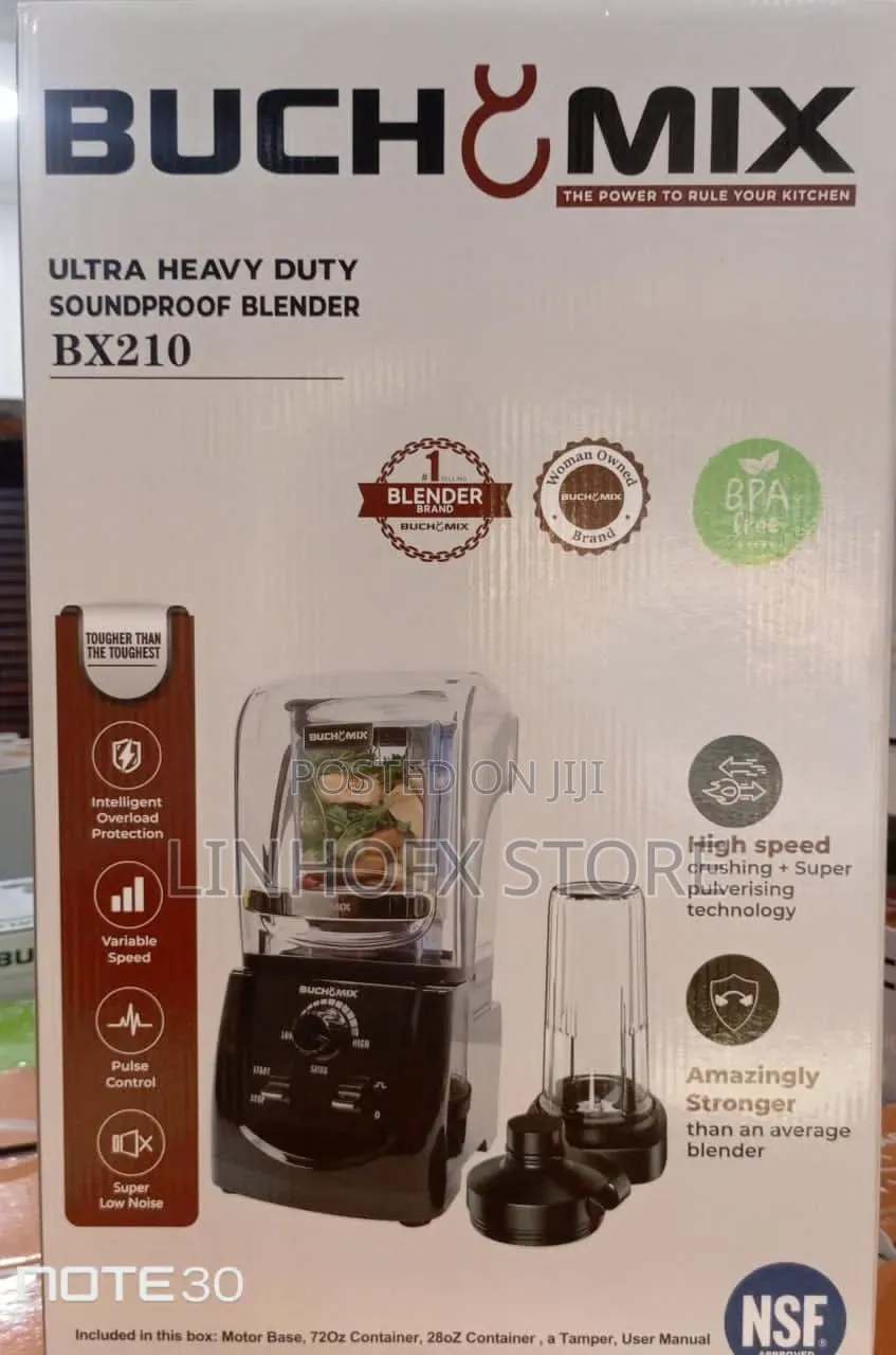 Buchymix Ultra Heavy Duty Blender(Soundproof)