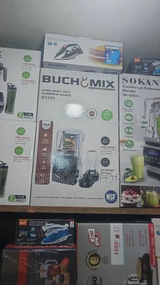Buchymix Ultra Heavy Duty Blender(Soundproof)