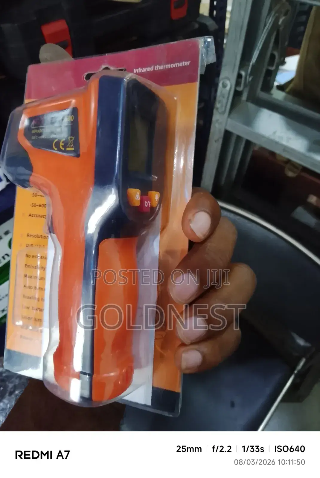 NJTY T600 Digital Infrared Thermometer
