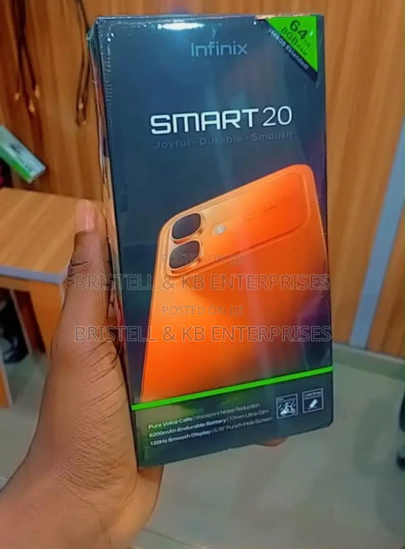 New Infinix Smart 20 128 GB Orange