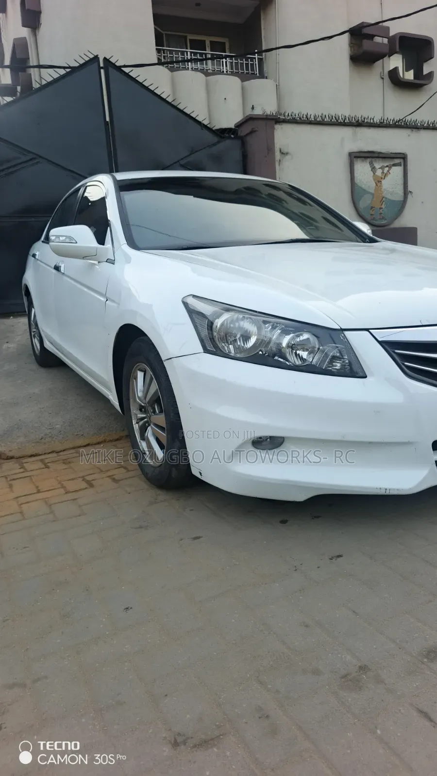 Honda Accord 2010 White