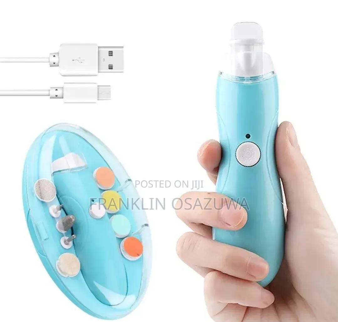Electric Baby Nail Trimmer Nail Care Kit Rechargeable