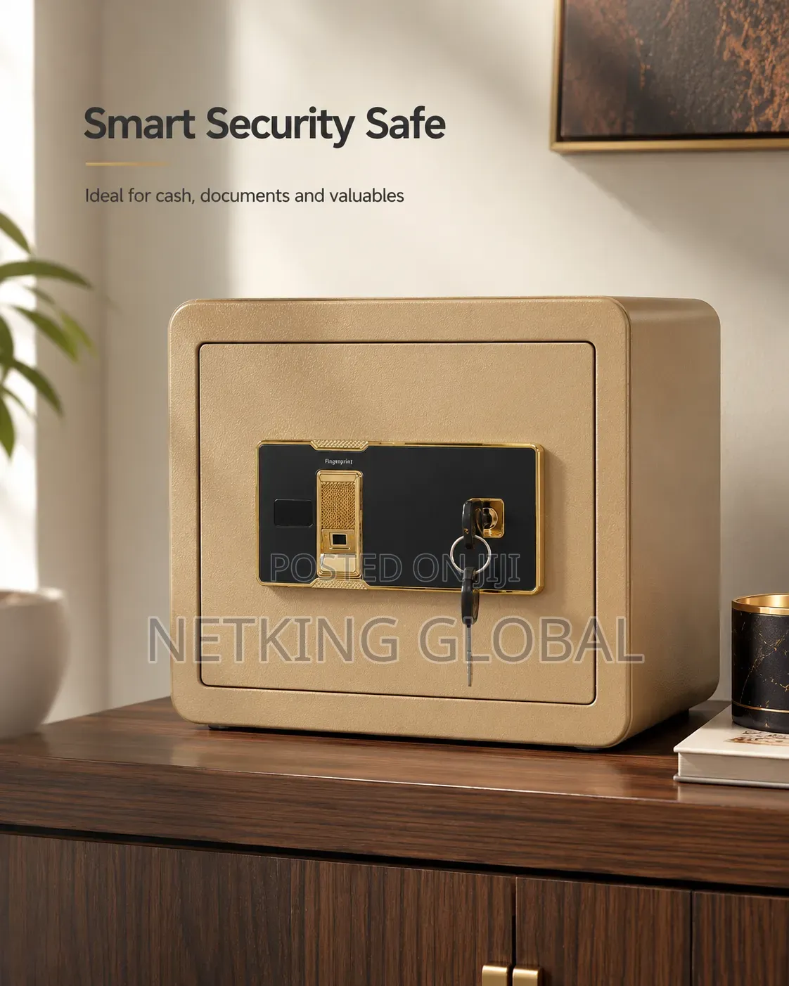 Smart Security Safe With Access Control
