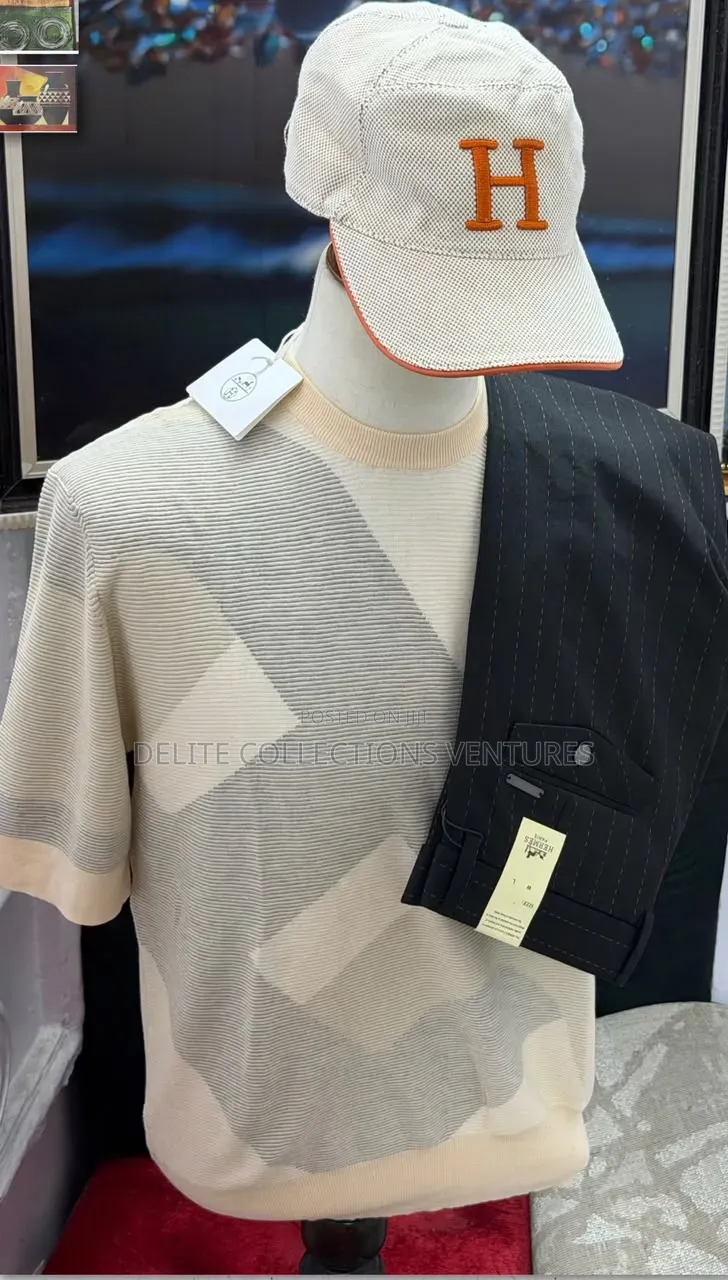 *Original men’s Luxury Hermes Top and Pant Quality