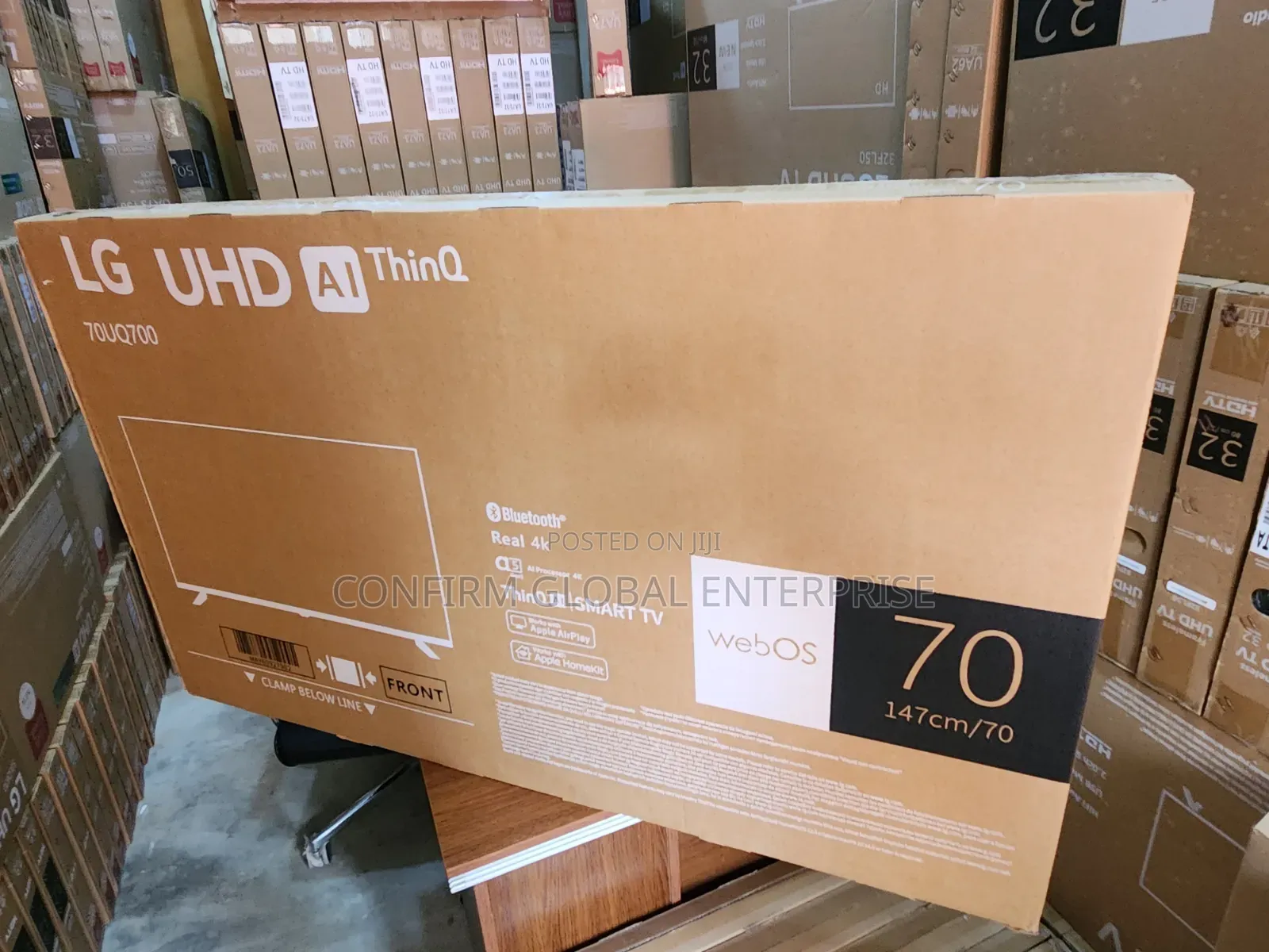 LG 70 Inch Bluetooth Smart TV 70UQ700
