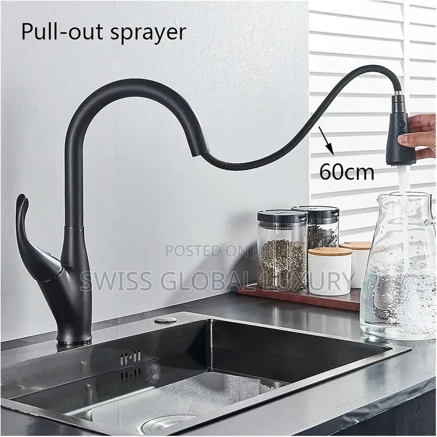 High Grade Pull-Out Kitchen Sink Mixer Tap,Faucet 360 Degree Swivel,