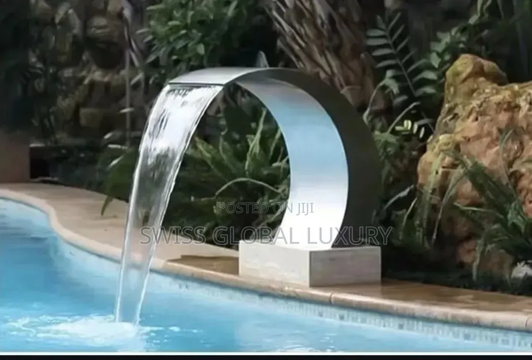 Waterfall Pool Fountain, 304 Stainless Steel