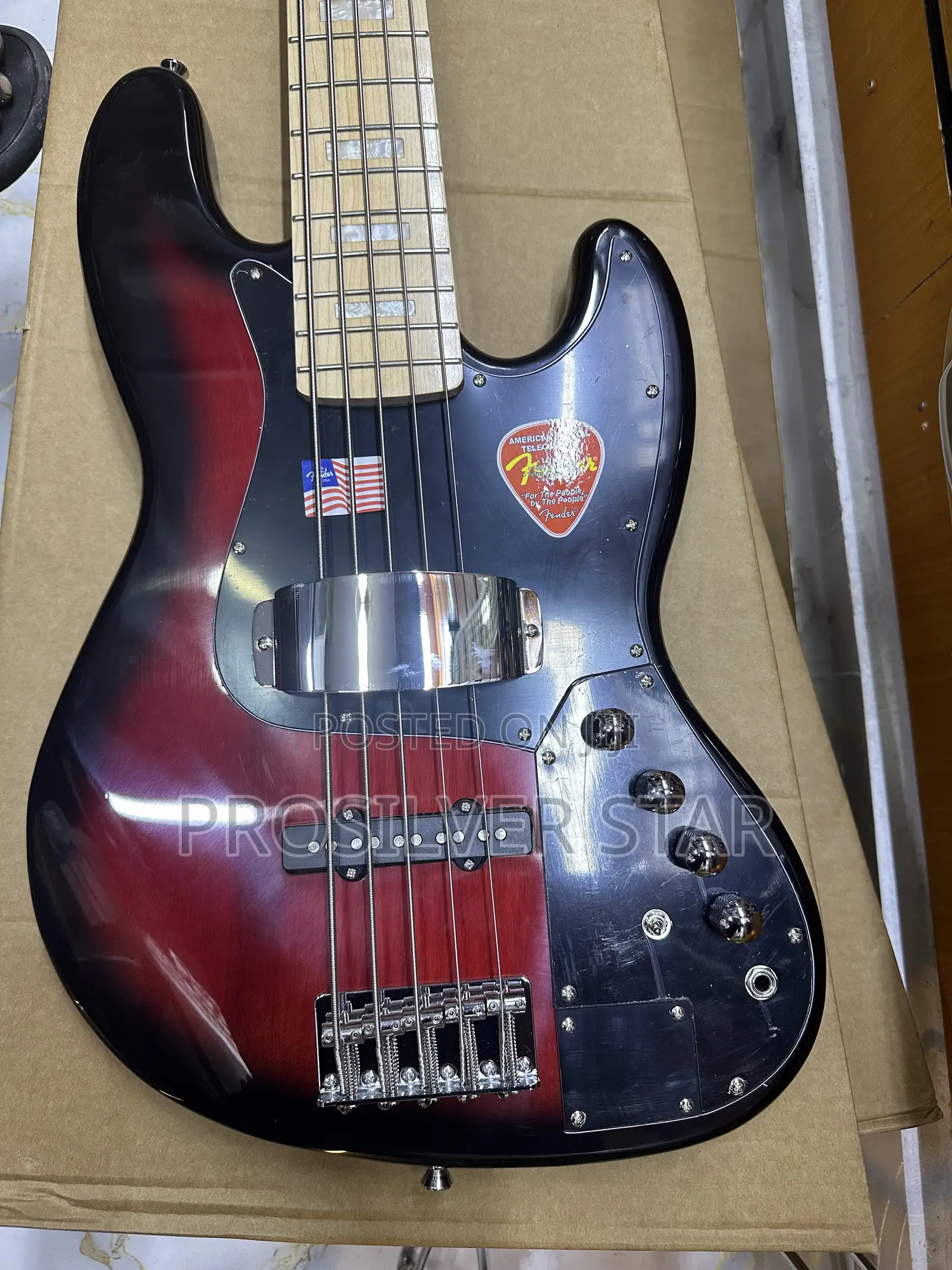 Fender Jazz Bass 5-Strings Active Guitar (Serial No. US)