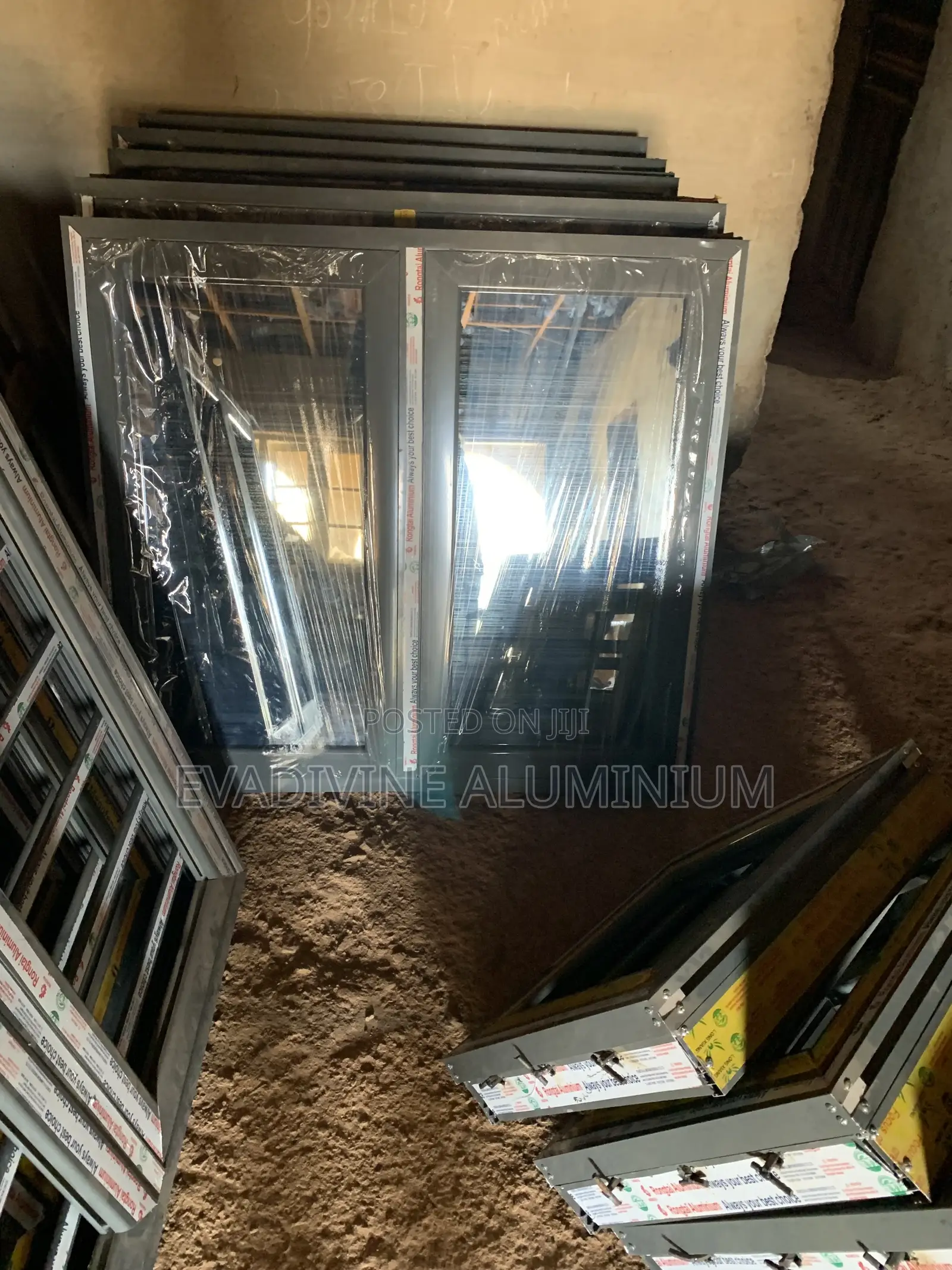 Casement Window With Burglary