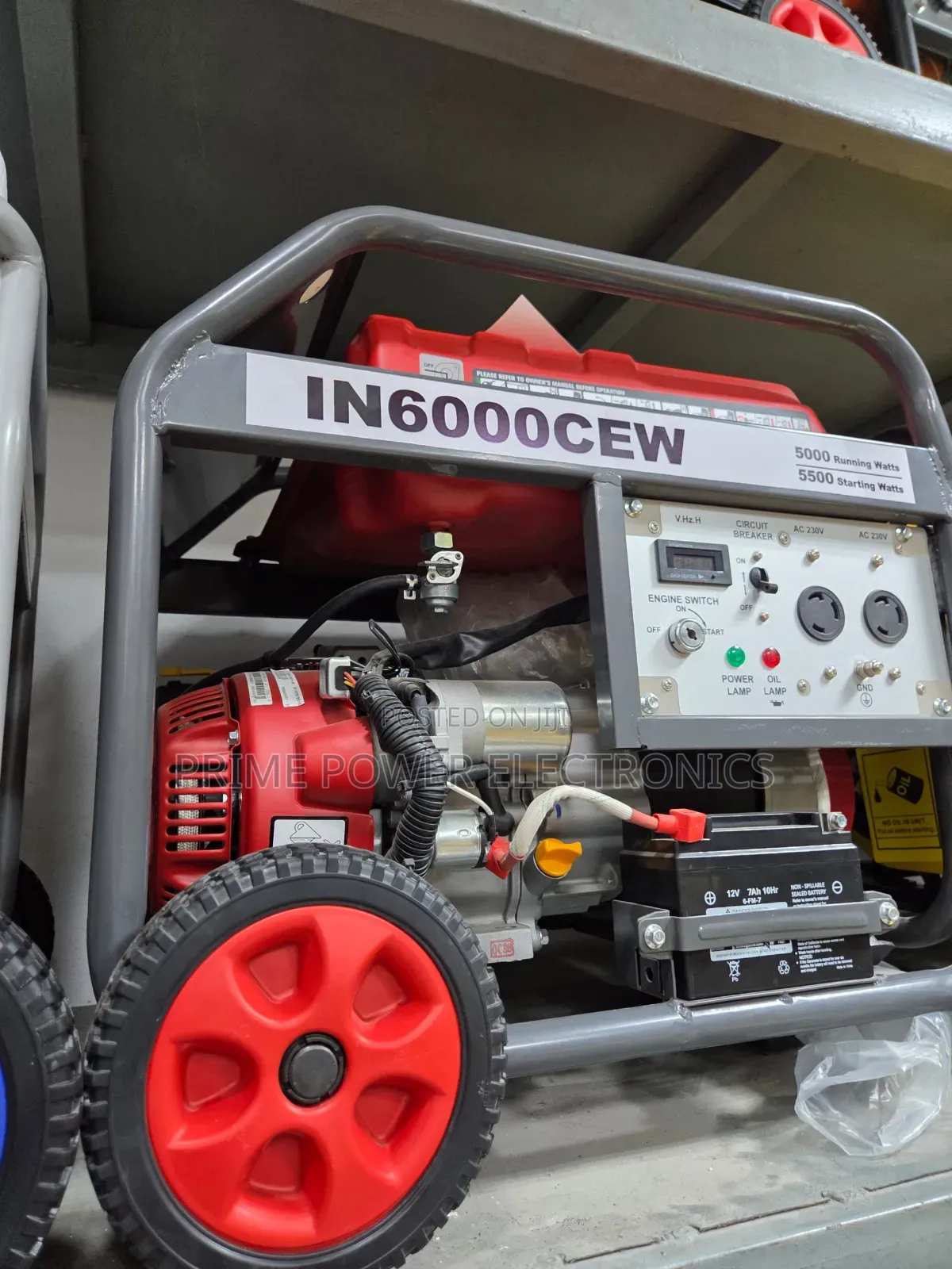 Fuel-Efficient 5.5kVA iPower Generator