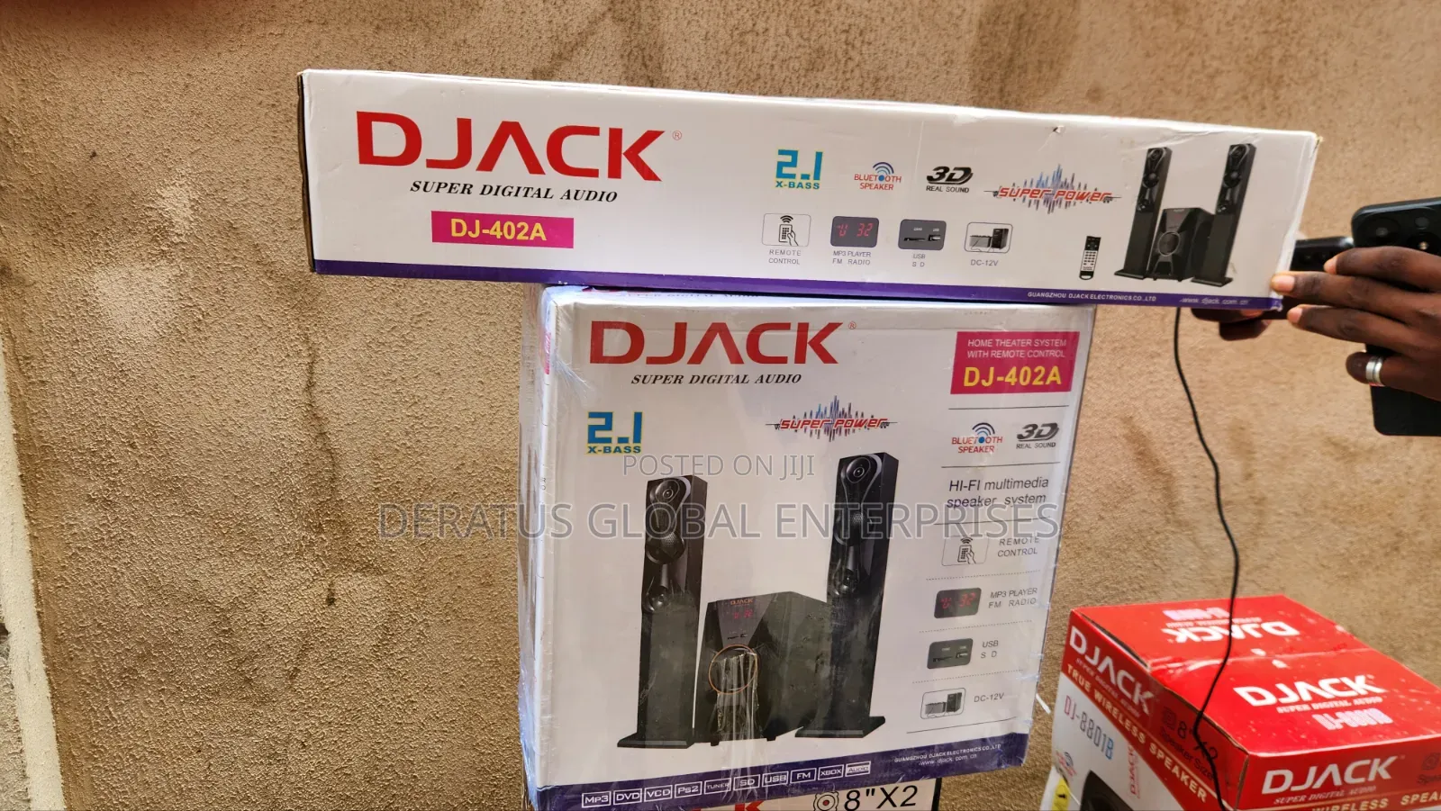 DJACK DJ-402A 2.1 Home Theater System With Bluetooth