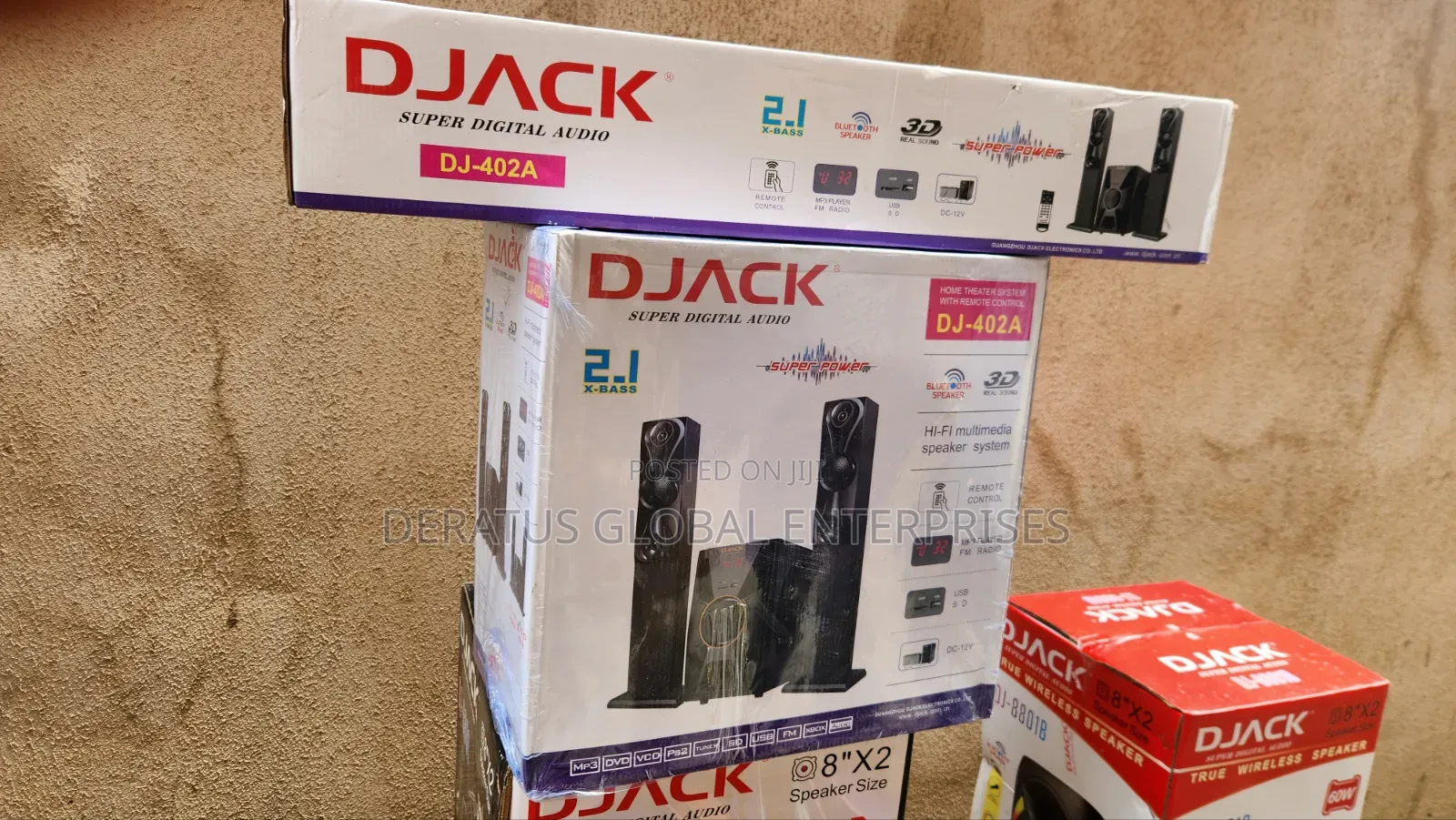 DJACK Super Digital Audio DJ-402A Powerful Sound System