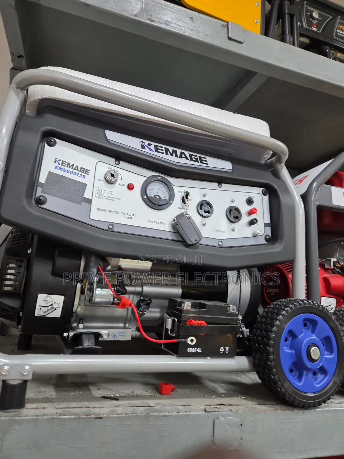 Efficient 5.5kVA Kemage Petrol Generator REMOTE CONTROL