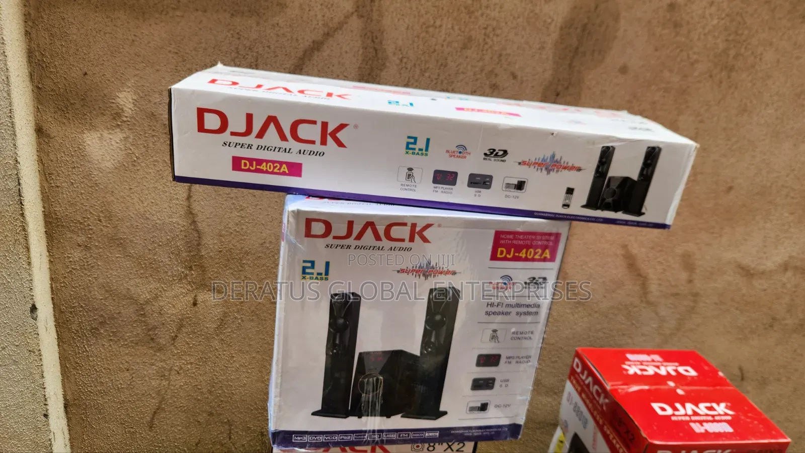 DJACK 2.1 X-Bass Hi-Fi Multimedia Speaker System