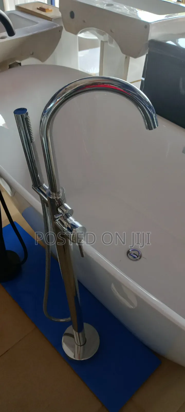 Stainless Standing Bath Mixer