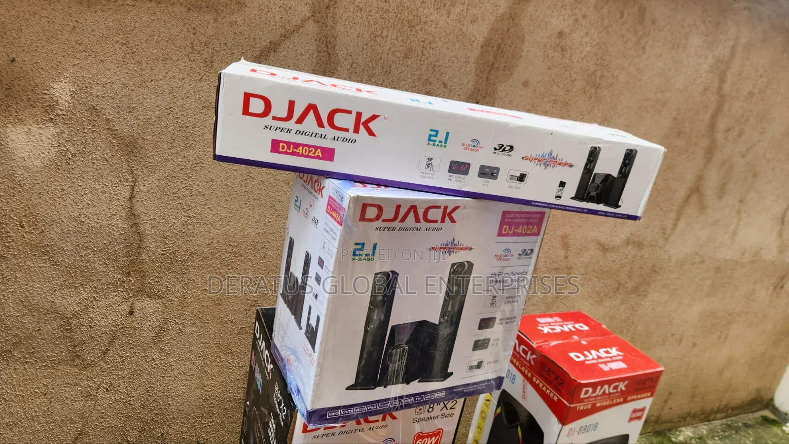 DJACK DJ-402A Home Theater With USB,FM Remote Control