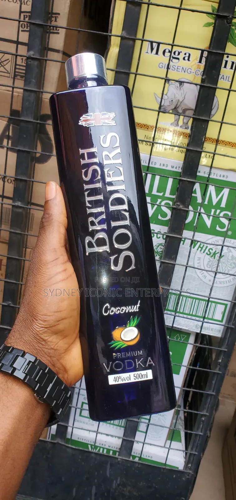 British Soldiers Premium Vodka(Different Flavors)Ctn of 12btles