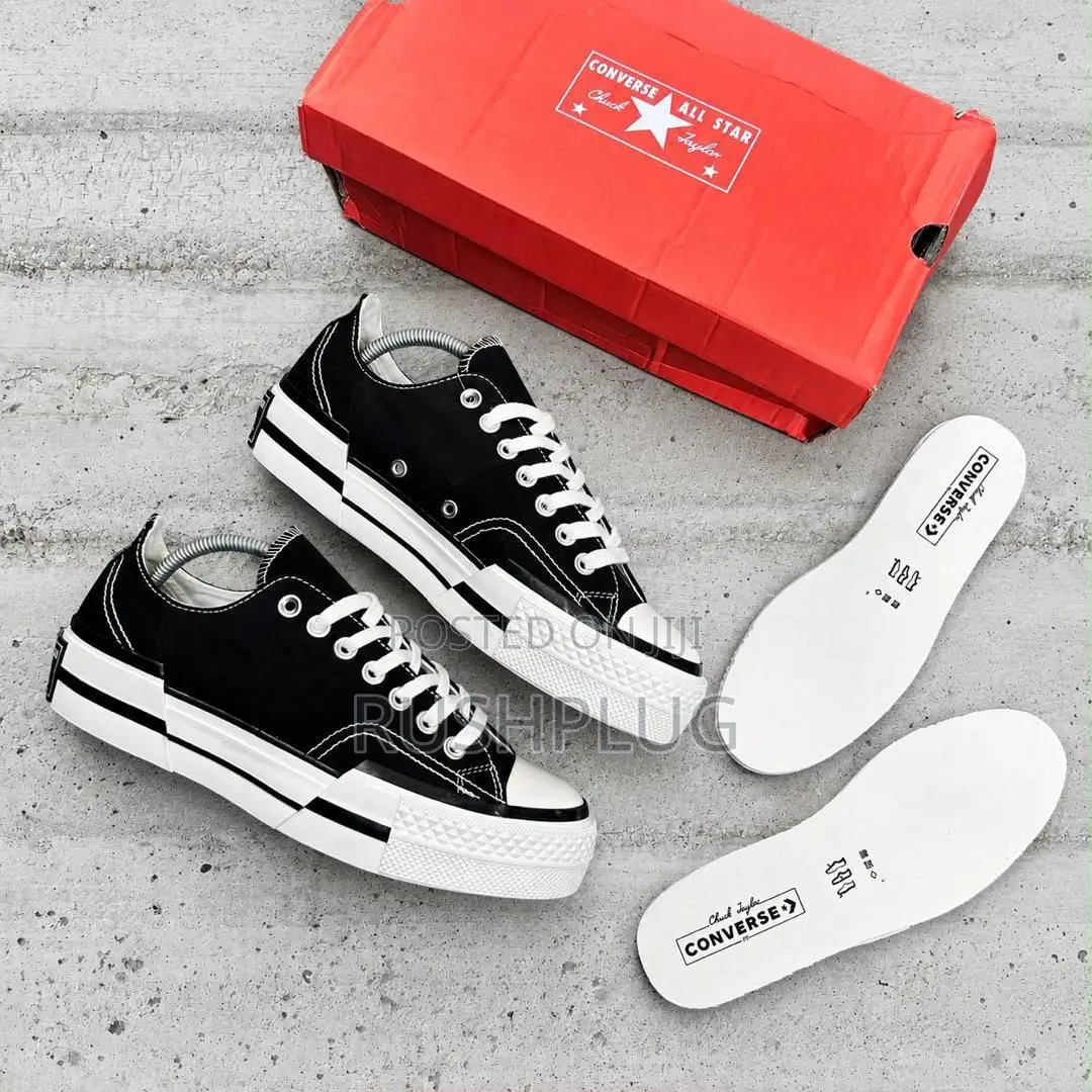 New Converse Chuck 70 Low ‘Black/White’ Sneakers”