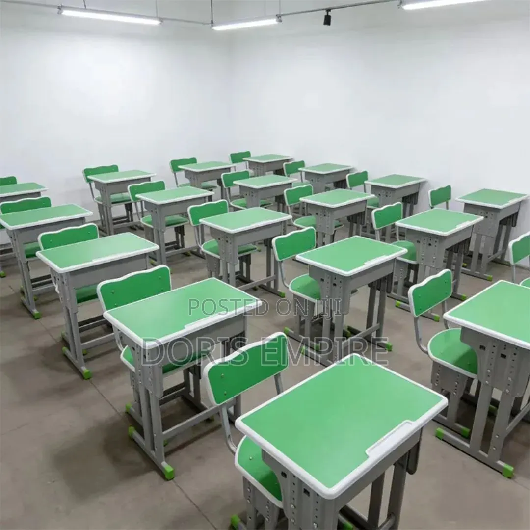 Quality Height Adjustable Metal Morden School/Students Writing Desk