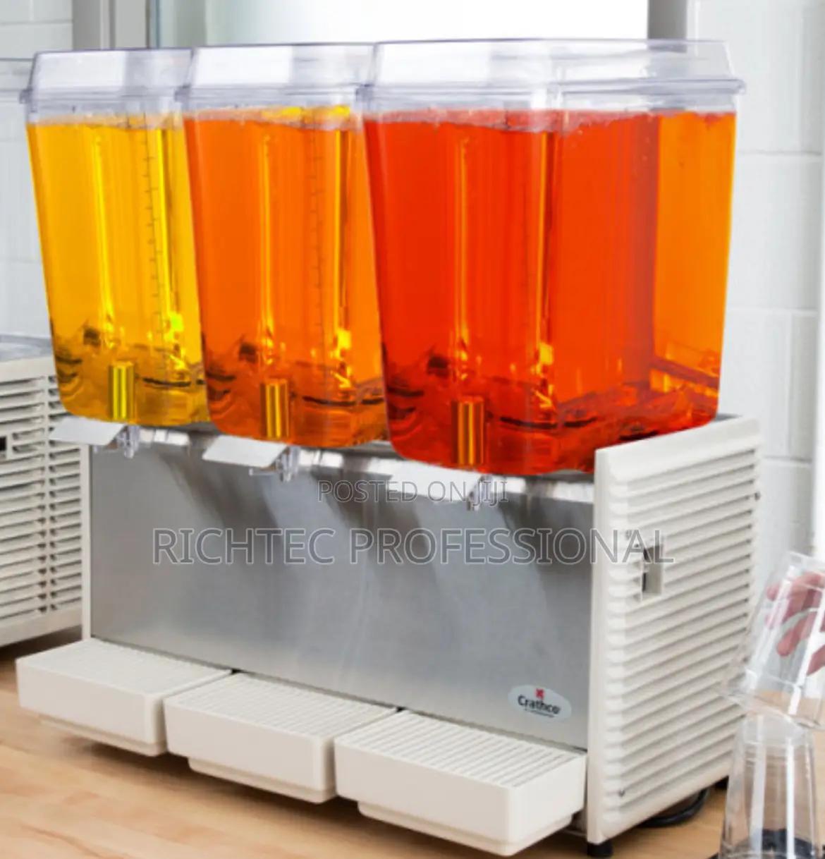 High Quality Three Bowl Juice Dispenser