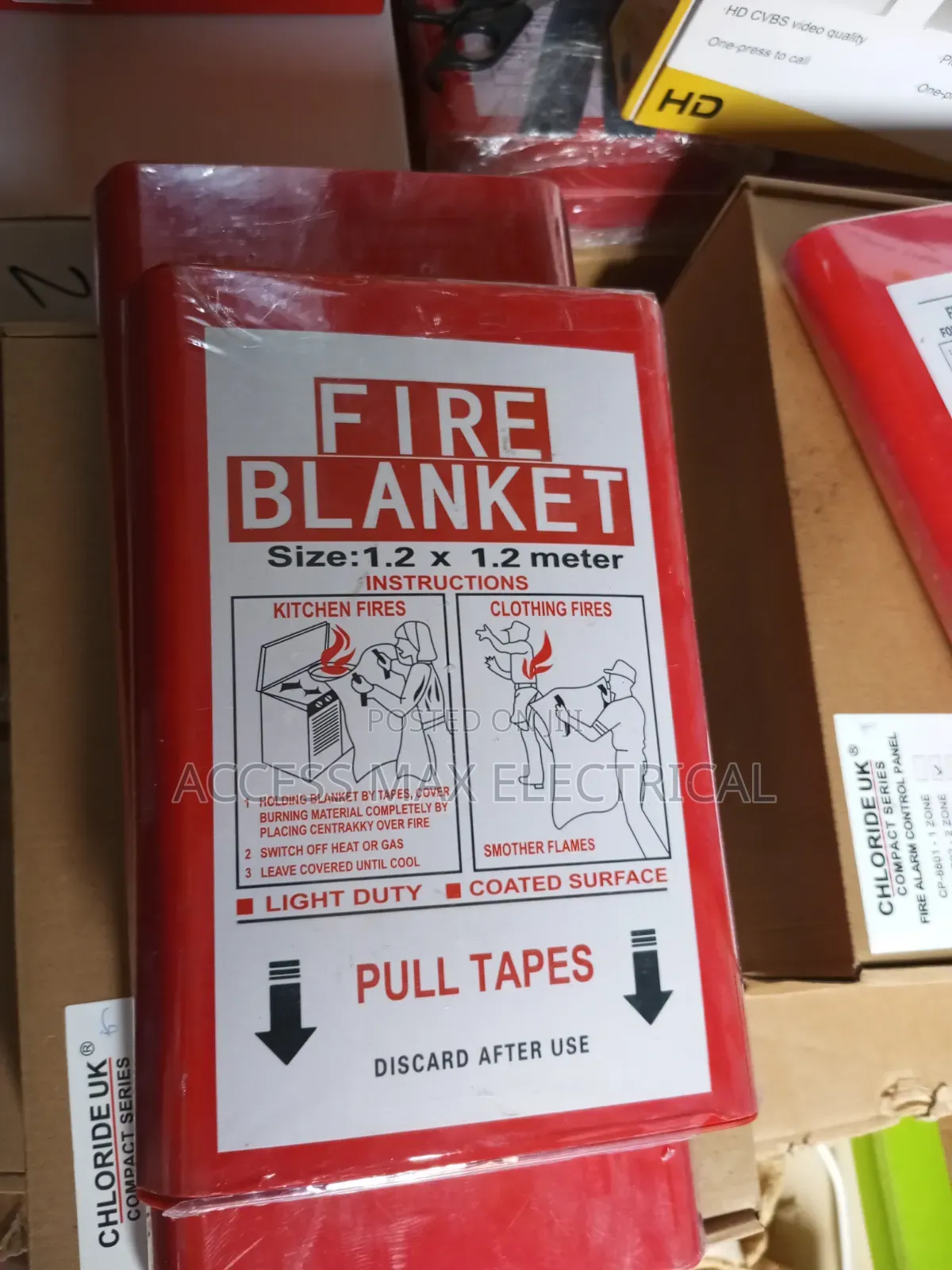1.2 by 1.2 Meters Fire Blanket