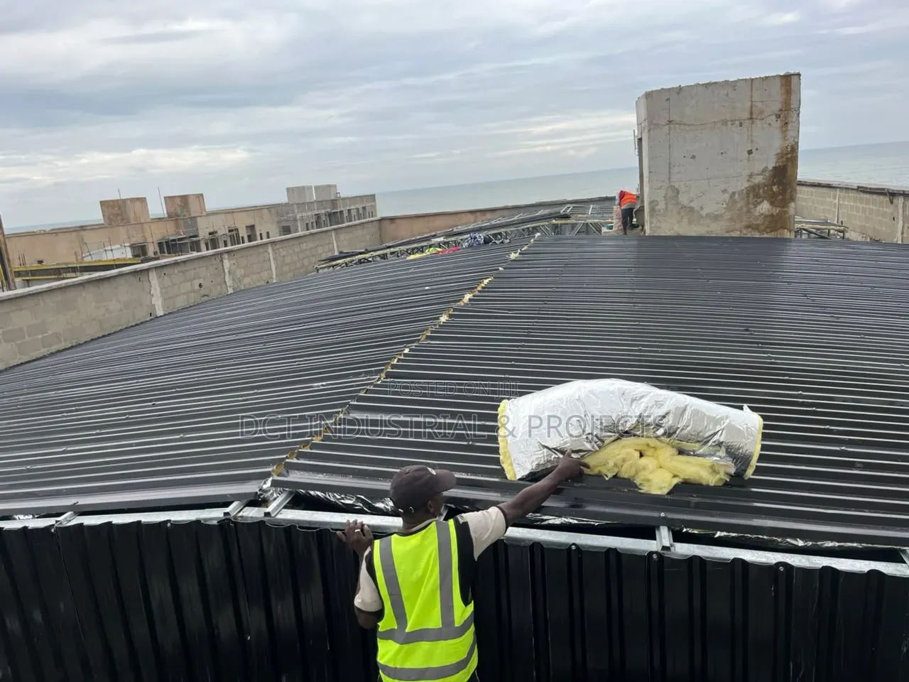 Steel Roof Trusses Constructions / Aluminium Long-Span Installation