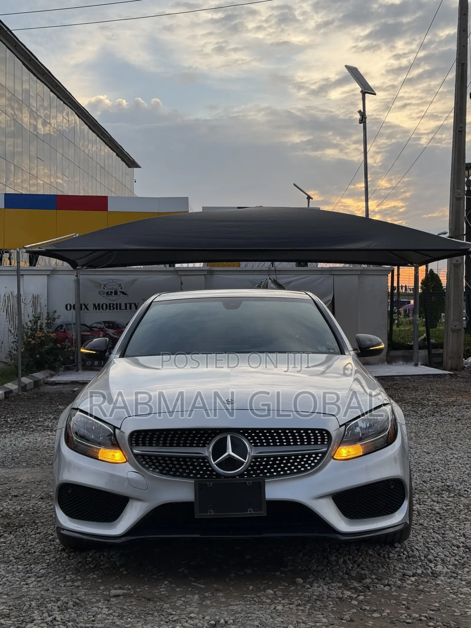 Mercedes-Benz C43 4Matic Sedan AWD (3.0L V6 9AM) 2018 Silver