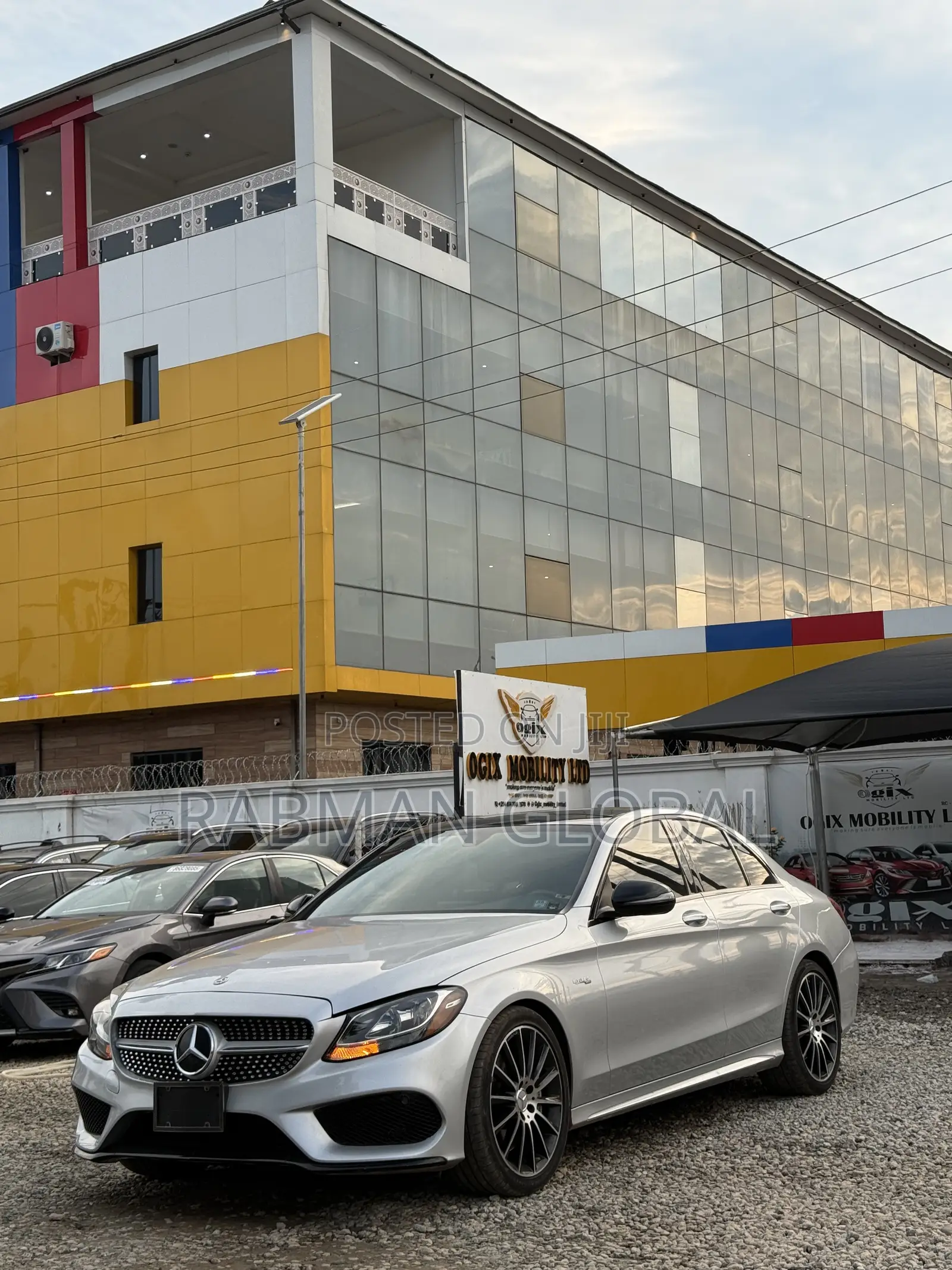 Mercedes-Benz C43 4Matic Sedan AWD (3.0L V6 9AM) 2018 Silver