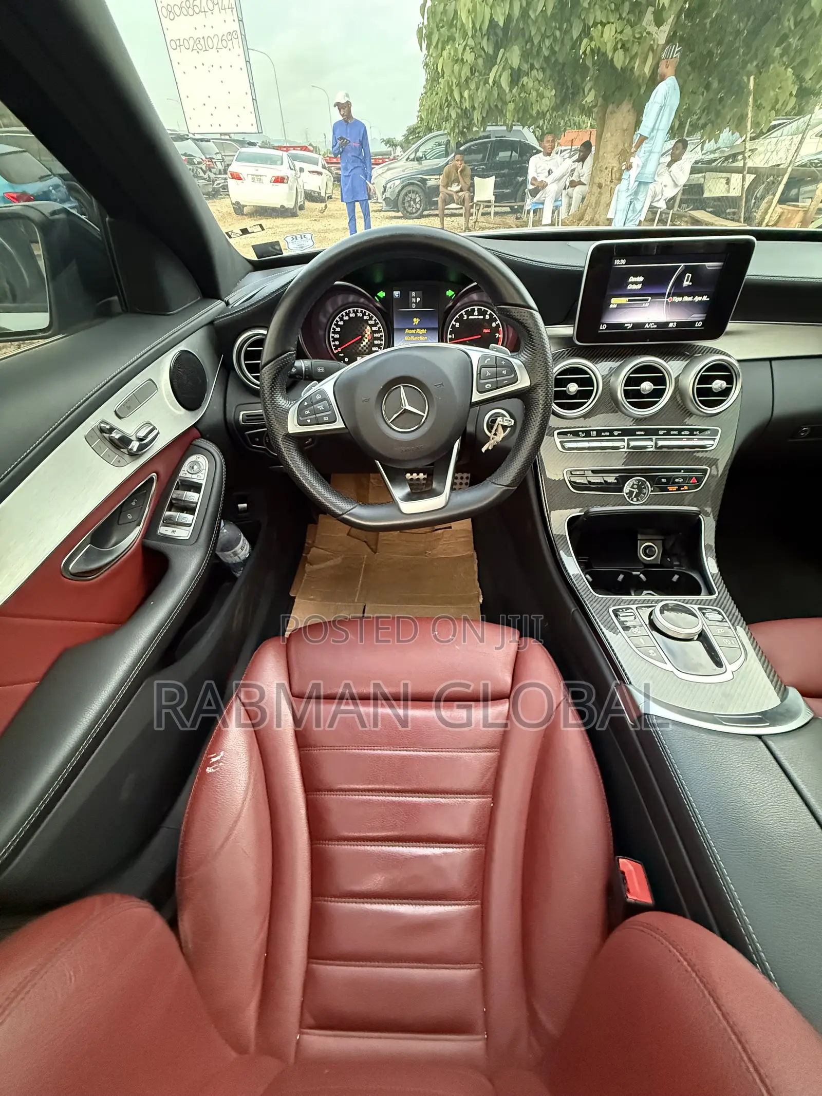 Mercedes-Benz C43 4Matic Sedan AWD (3.0L V6 9AM) 2018 Silver
