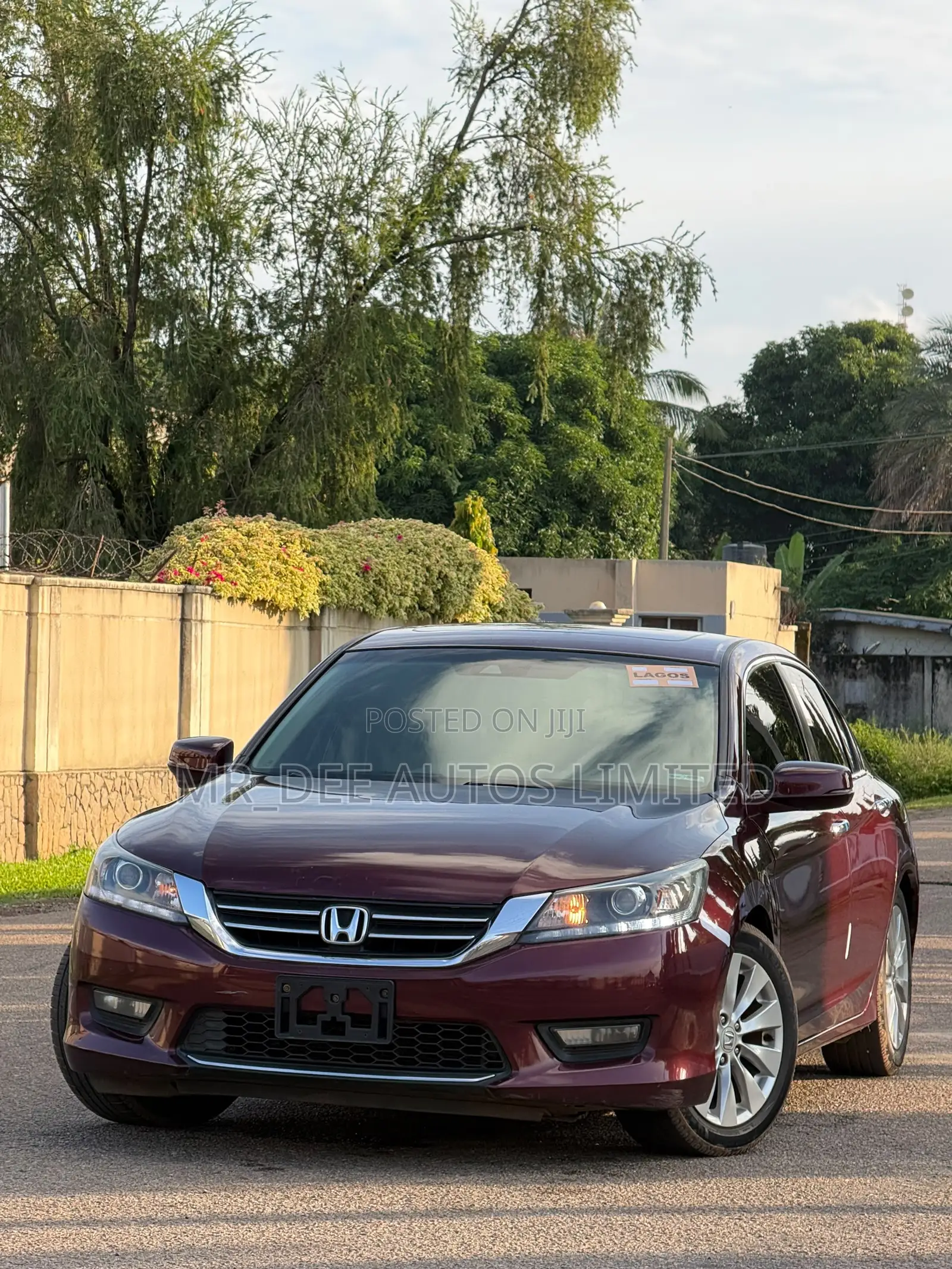 Honda Accord 2014 Maroon