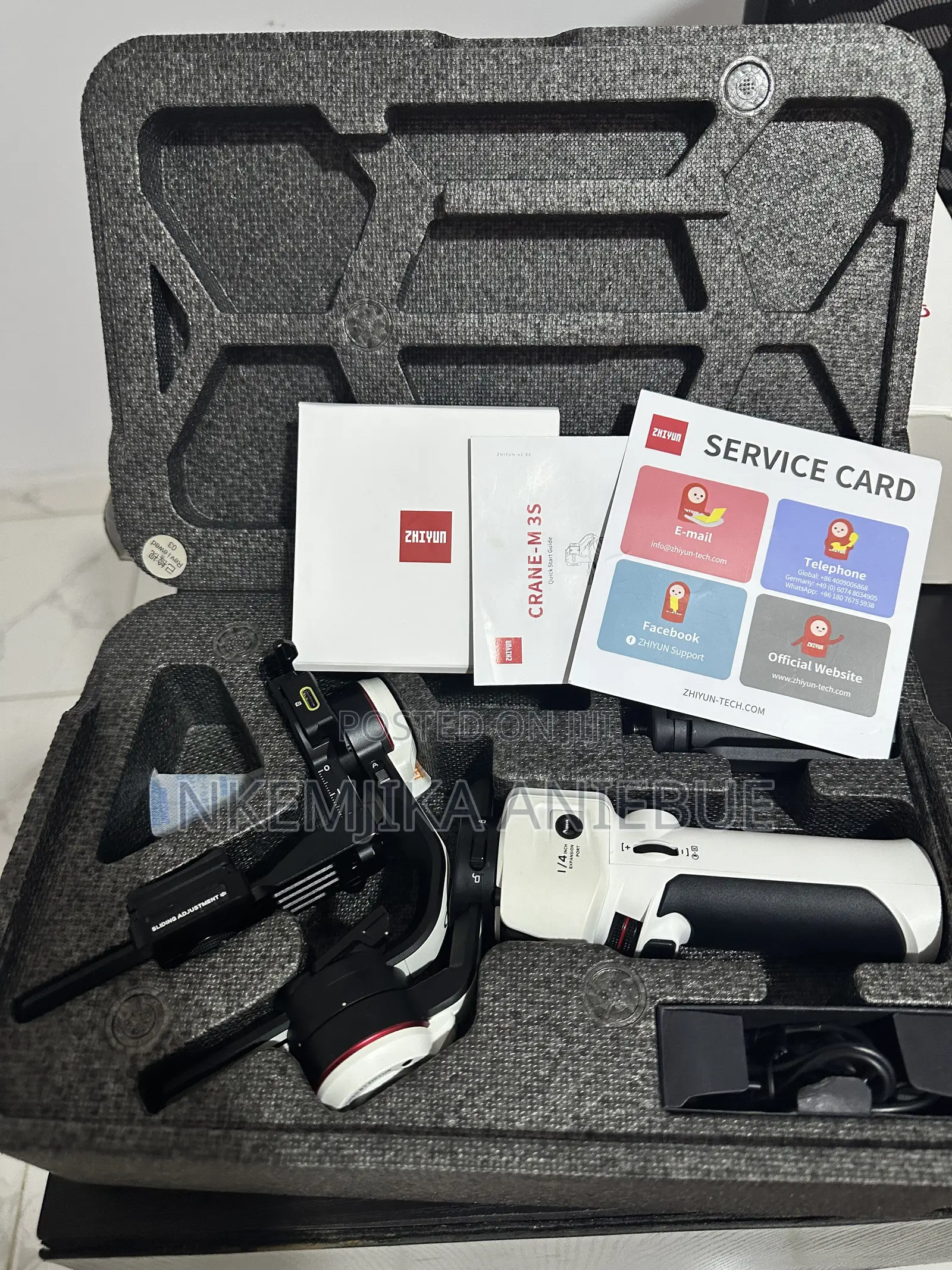 Zhiyun CRANE M3S 3-Axis Camera Gimbal – Open Box | Never Used
